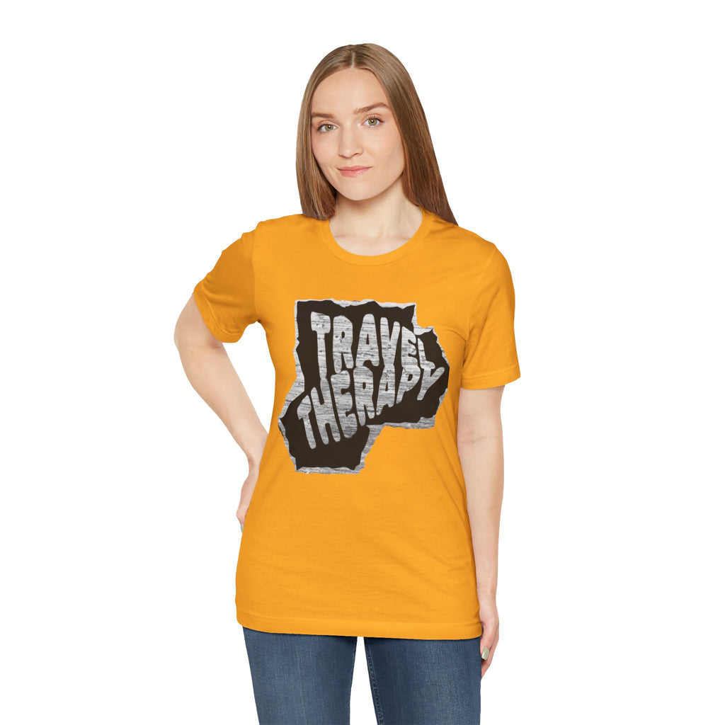 Travel Therapy Tee - Unisex Jersey Short Sleeve T-Shirt