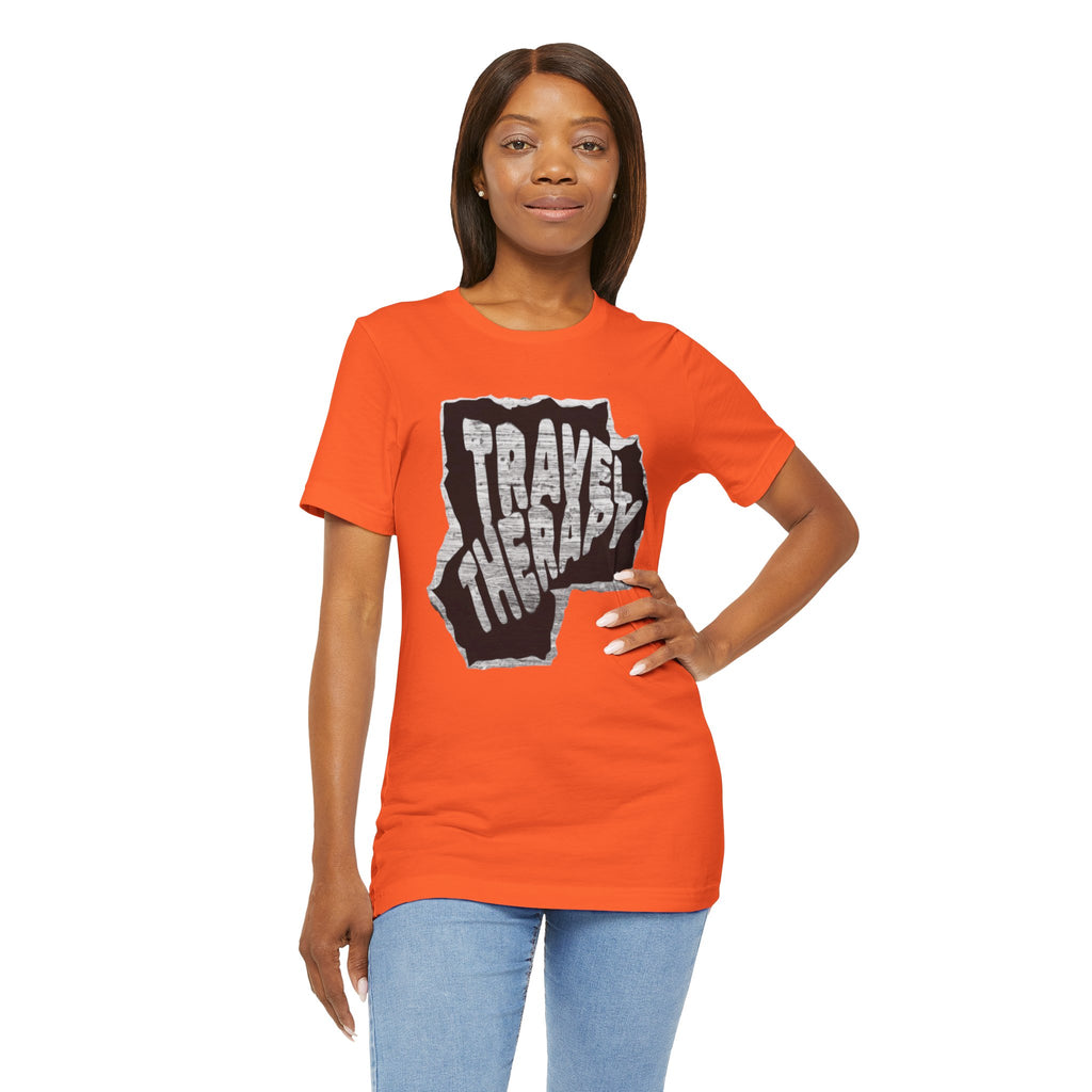 Travel Therapy Tee - Unisex Jersey Short Sleeve T-Shirt