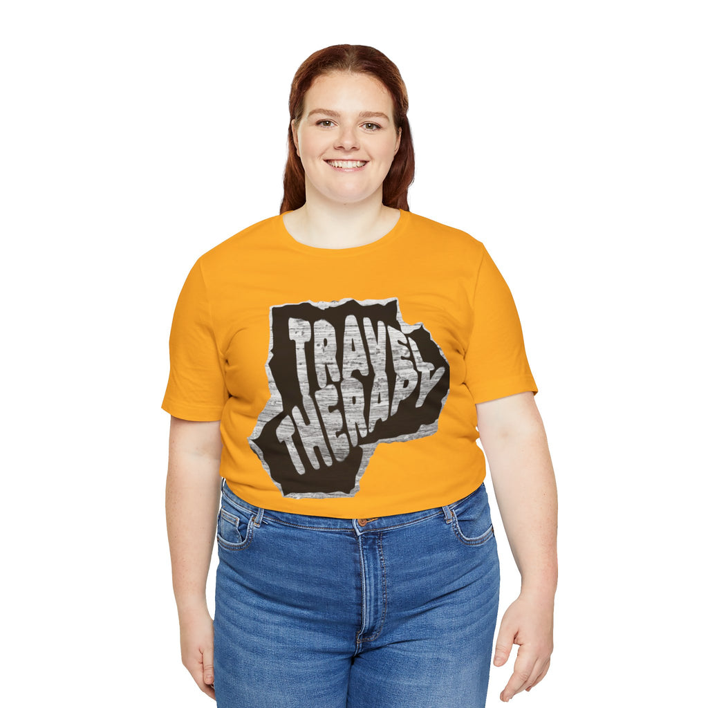 Travel Therapy Tee - Unisex Jersey Short Sleeve T-Shirt