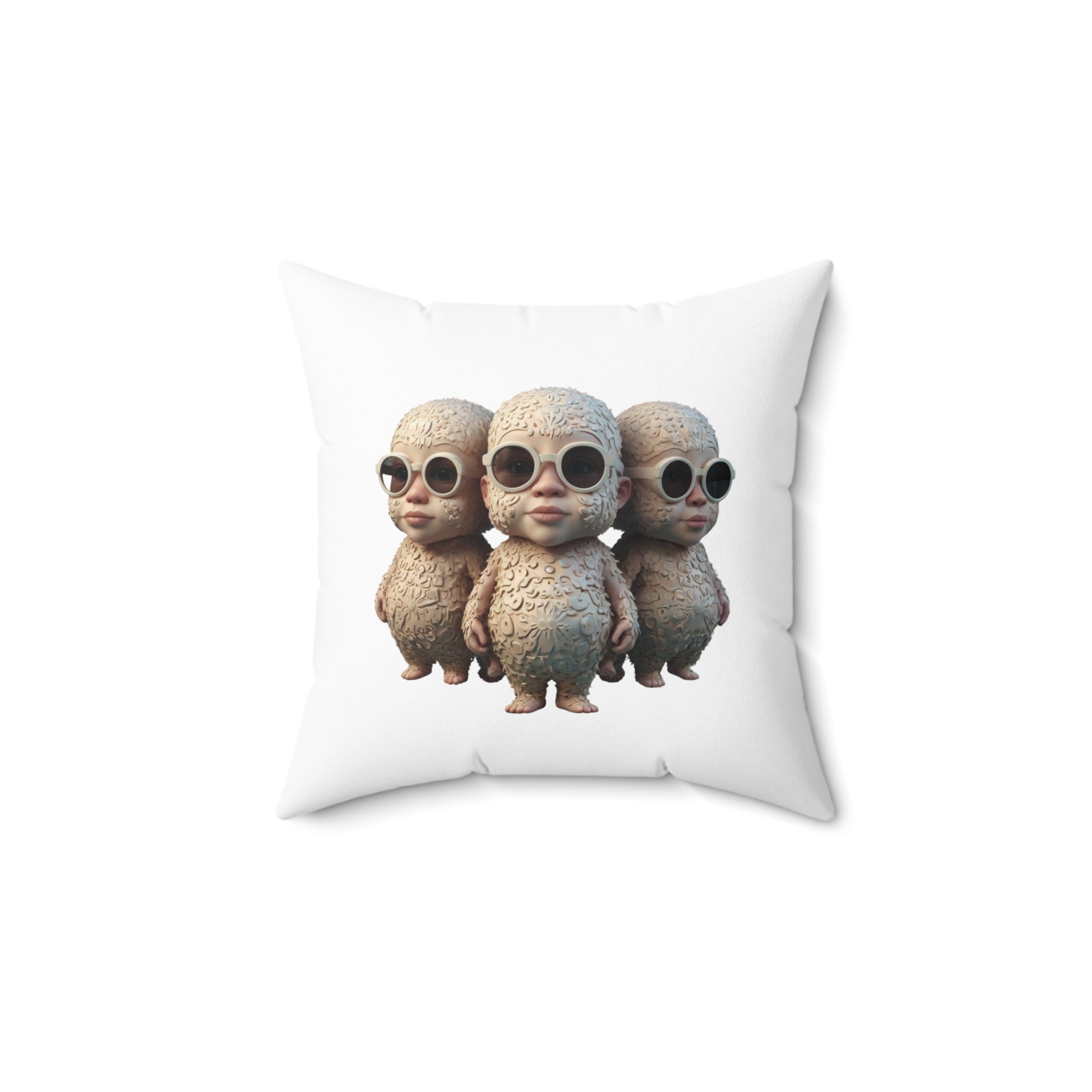 Spun Polyester Square Pillow