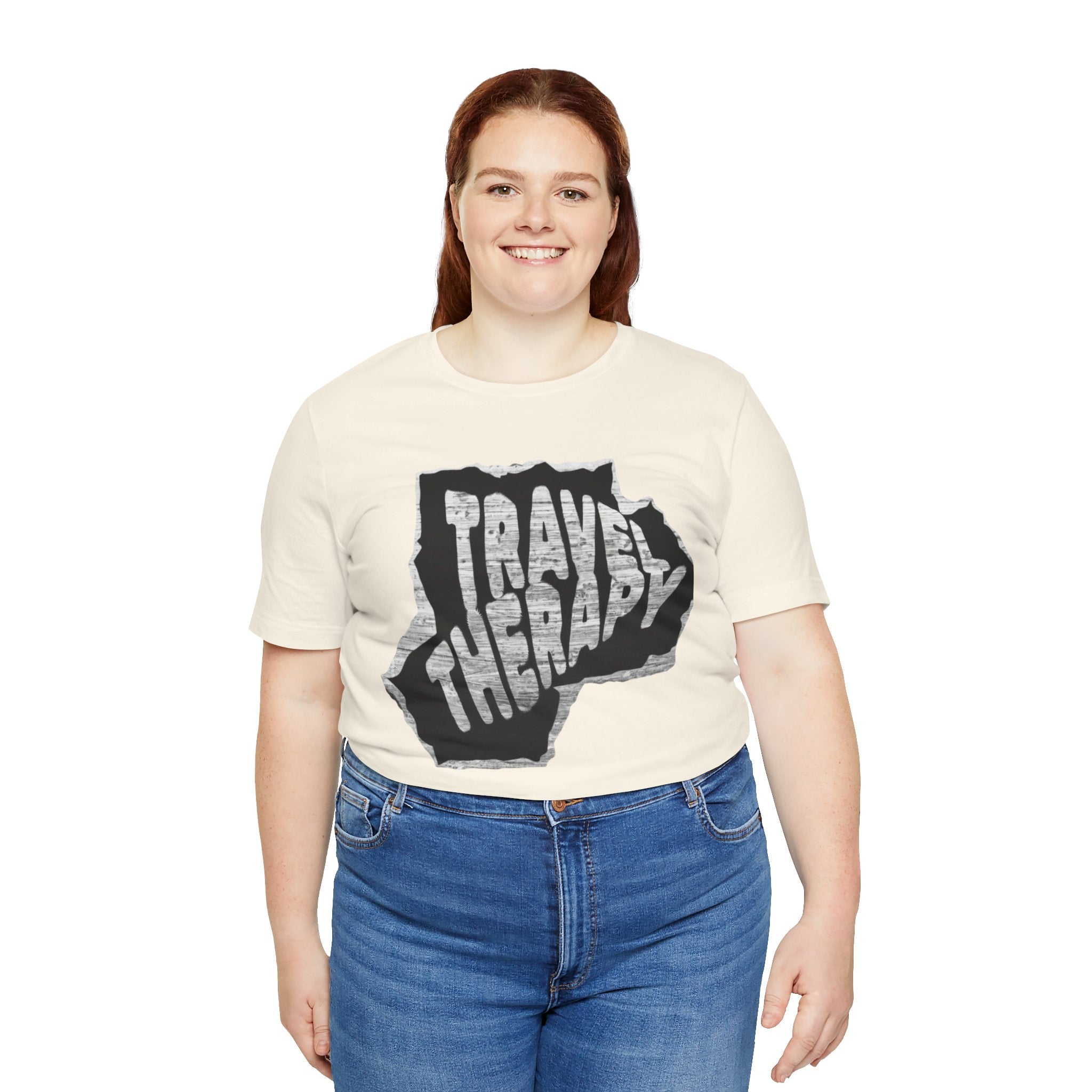 Travel Therapy Tee - Unisex Jersey Short Sleeve T-Shirt