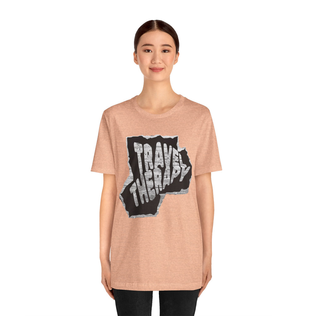 Travel Therapy Tee - Unisex Jersey Short Sleeve T-Shirt