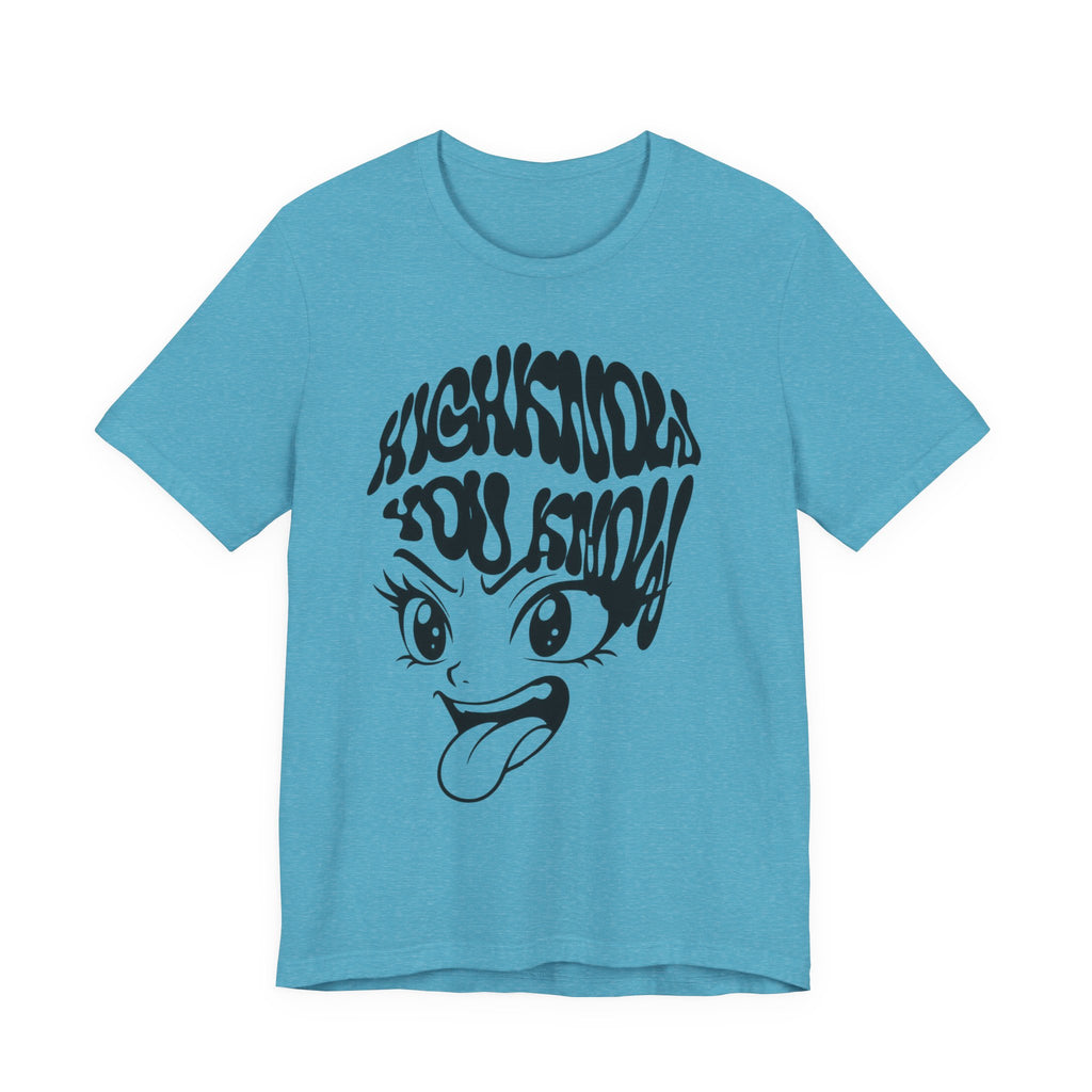 Whimsical Graphic Tee, Fun T-Shirt, Unique Unisex Shirt, Trendy Casual Wear, Statement Top, Gift for Friends