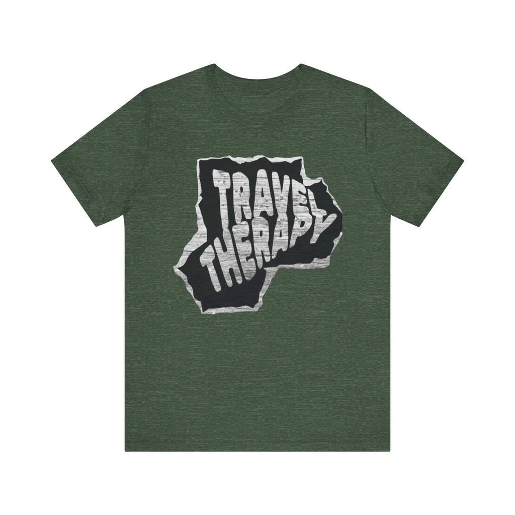 Travel Therapy Tee - Unisex Jersey Short Sleeve T-Shirt