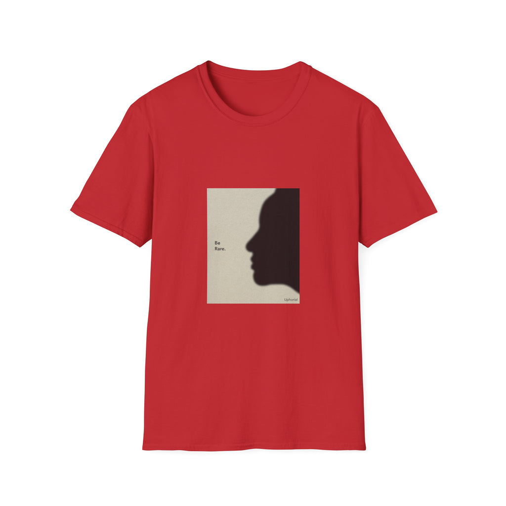 T-Shirt — 'Be Rare' Minimal Silhouette Graphic Tee