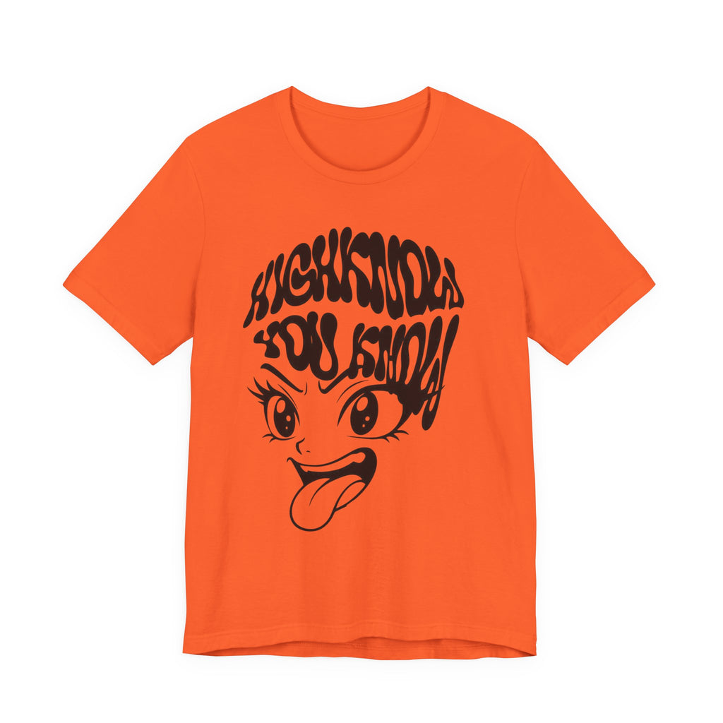 Whimsical Graphic Tee, Fun T-Shirt, Unique Unisex Shirt, Trendy Casual Wear, Statement Top, Gift for Friends