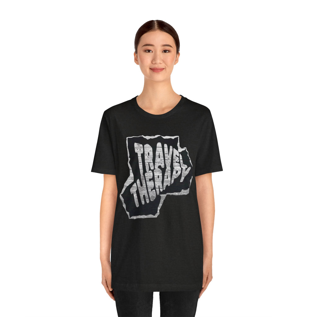 Travel Therapy Tee - Unisex Jersey Short Sleeve T-Shirt