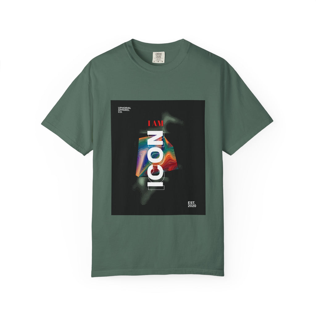 ICON 'I AM Icon' Modern Streetwear Graphic T-Shirt | Uphorial