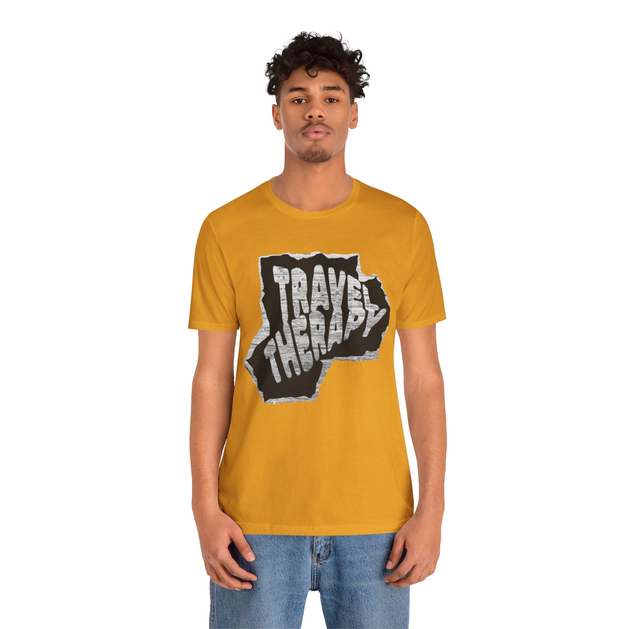 Travel Therapy Tee - Unisex Jersey Short Sleeve T-Shirt
