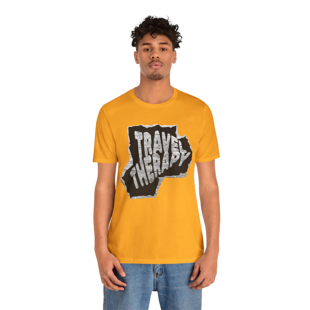 Travel Therapy Tee - Unisex Jersey Short Sleeve T-Shirt