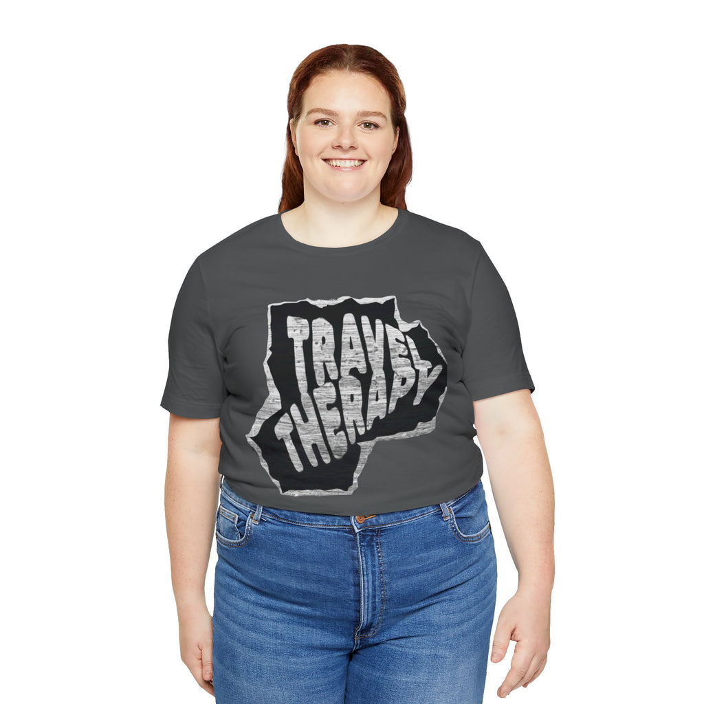Travel Therapy Tee - Unisex Jersey Short Sleeve T-Shirt