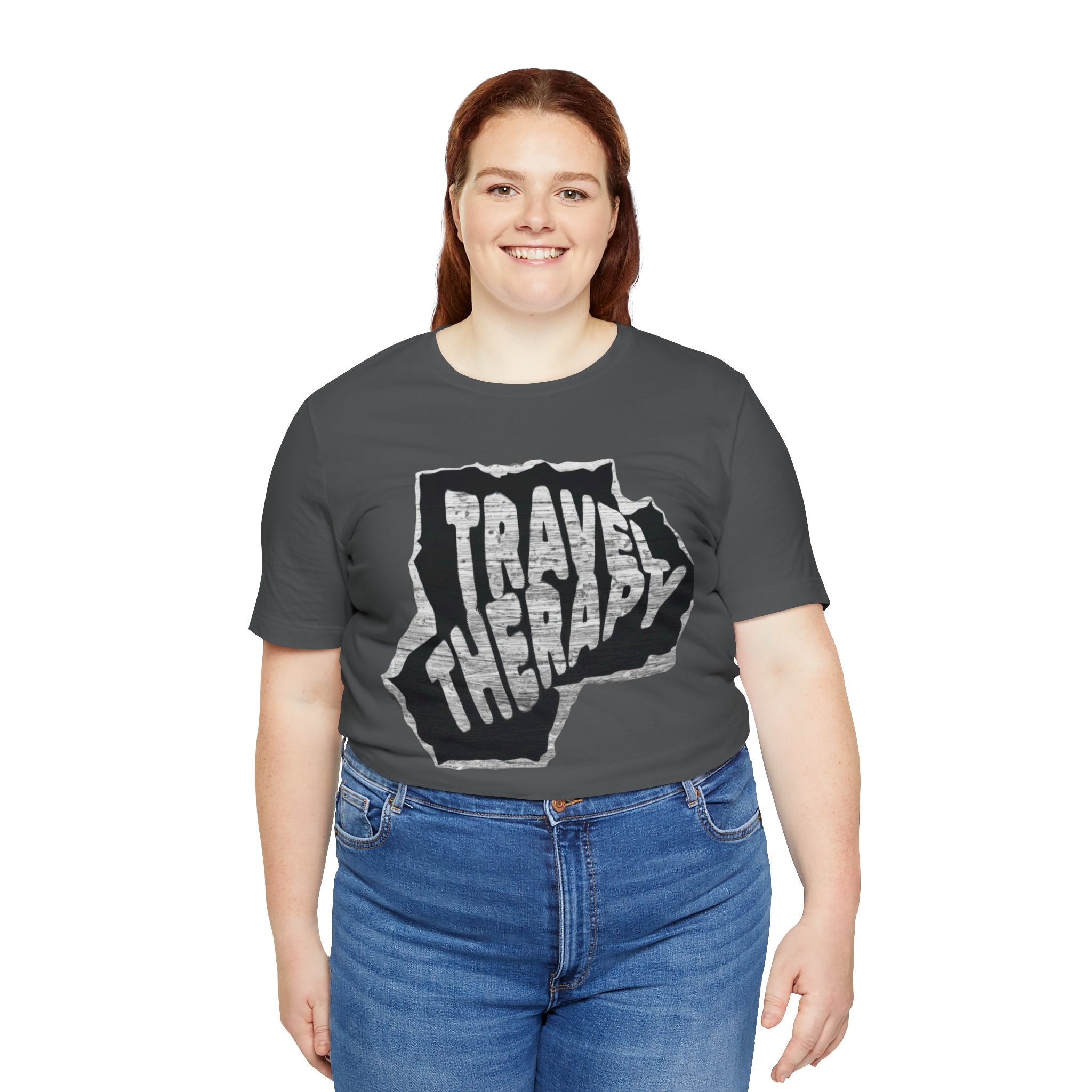 Travel Therapy Tee - Unisex Jersey Short Sleeve T-Shirt