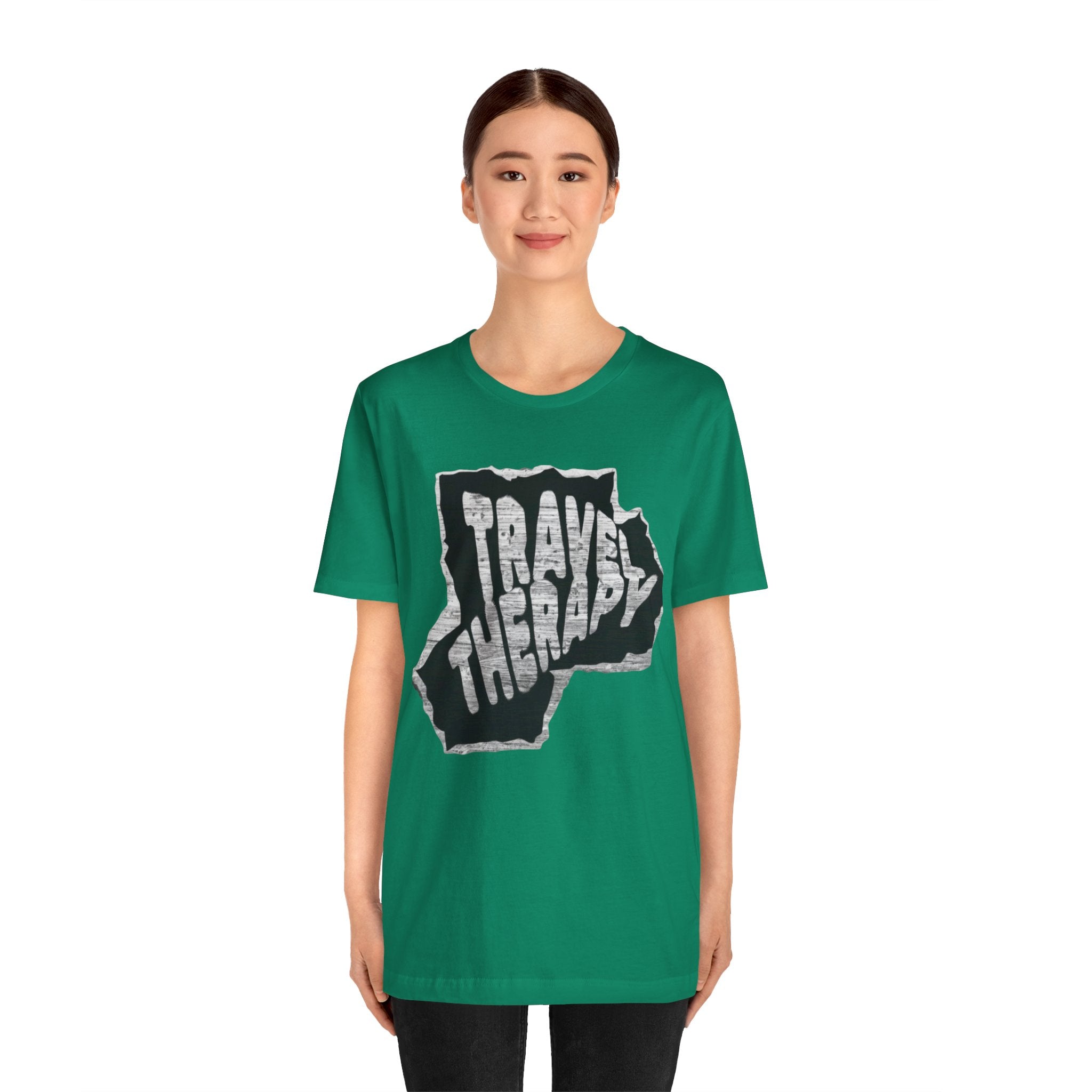 Travel Therapy Tee - Unisex Jersey Short Sleeve T-Shirt