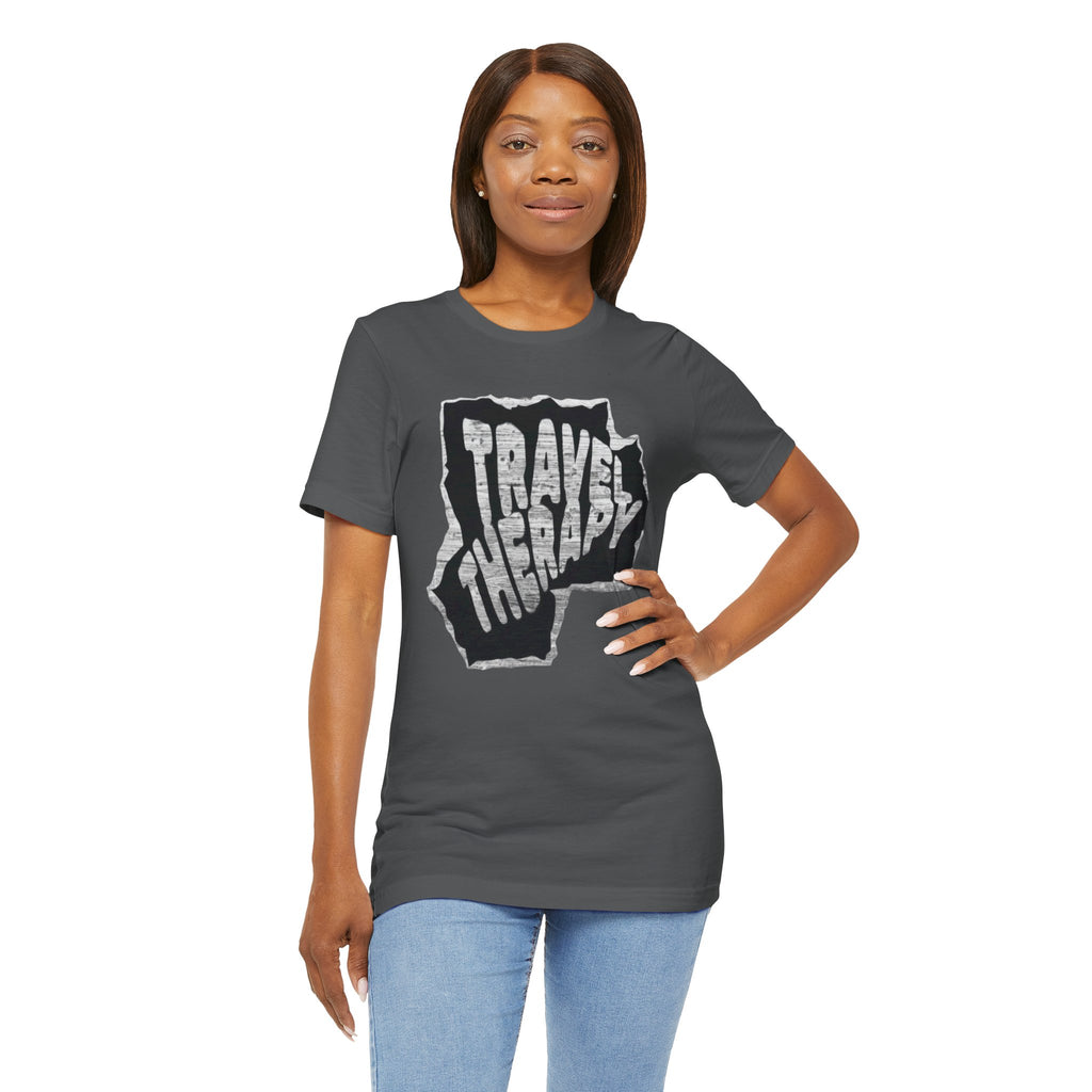 Travel Therapy Tee - Unisex Jersey Short Sleeve T-Shirt