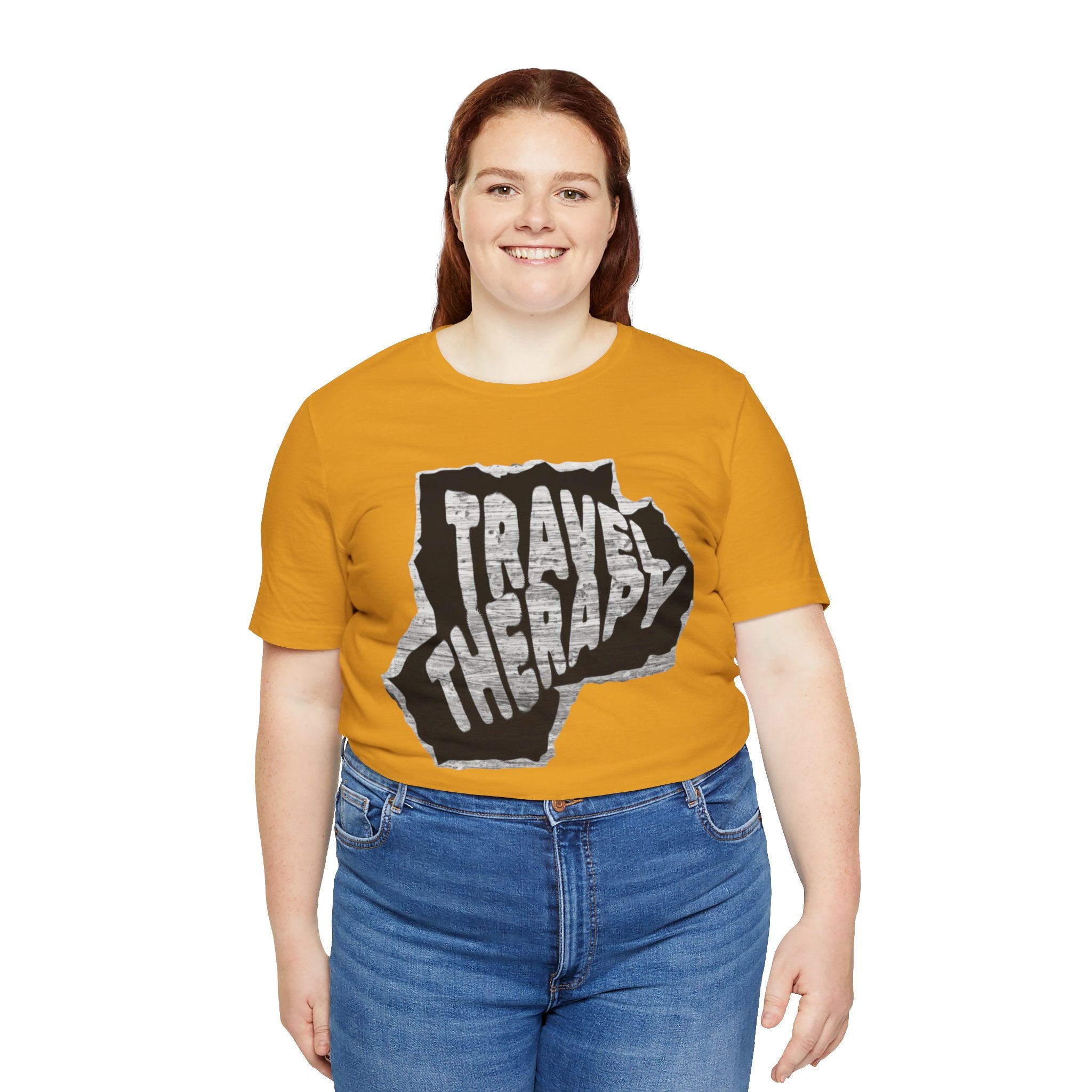 Travel Therapy Tee - Unisex Jersey Short Sleeve T-Shirt