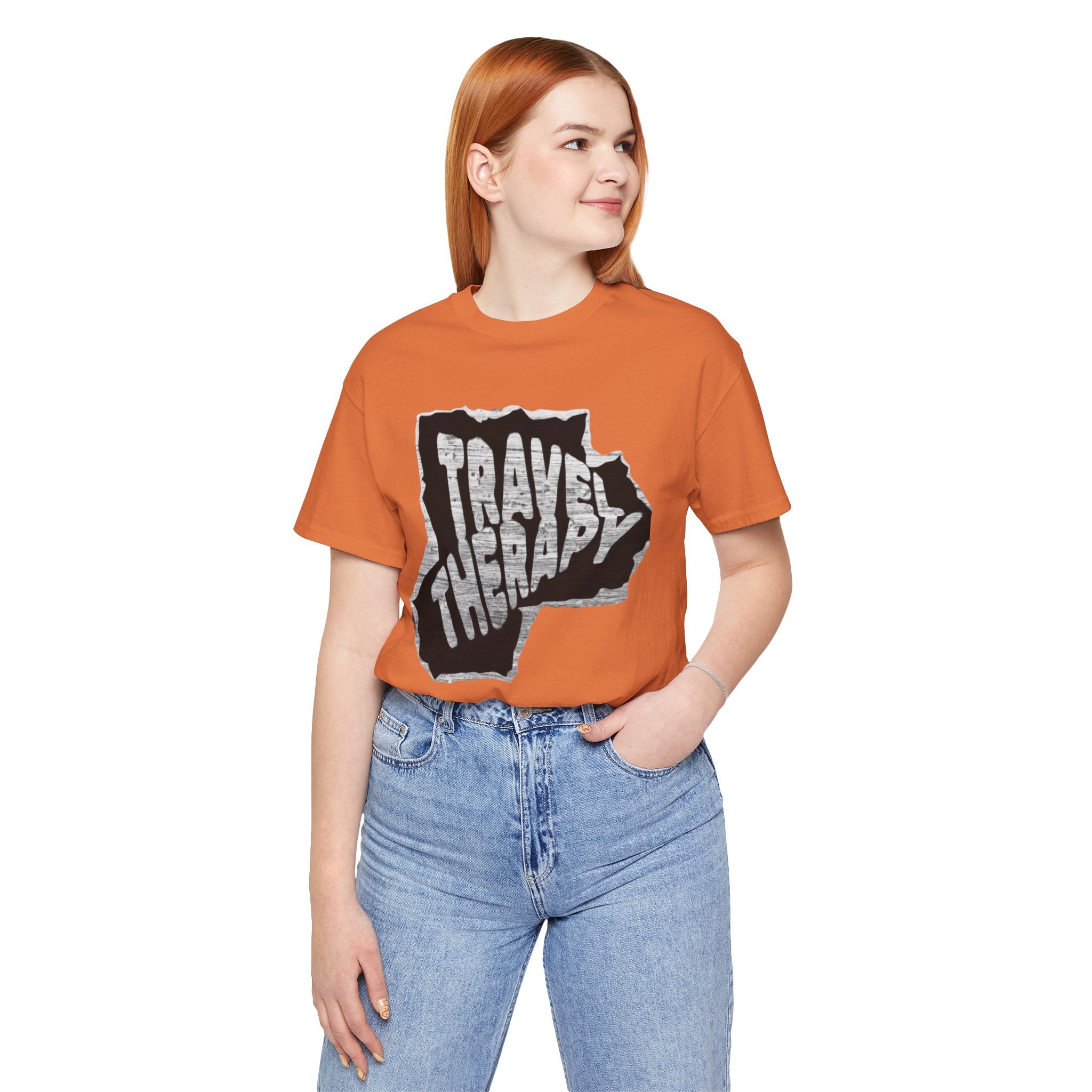 Travel Therapy Tee - Unisex Jersey Short Sleeve T-Shirt