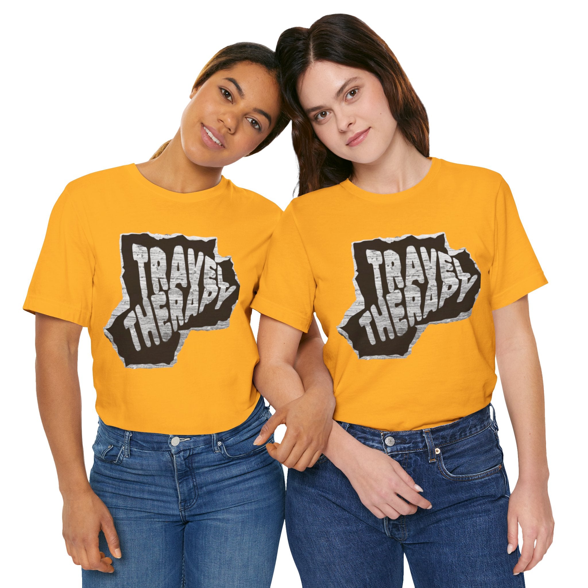 Travel Therapy Tee - Unisex Jersey Short Sleeve T-Shirt