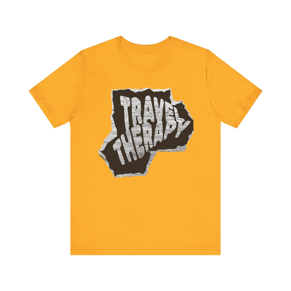 Travel Therapy Tee - Unisex Jersey Short Sleeve T-Shirt