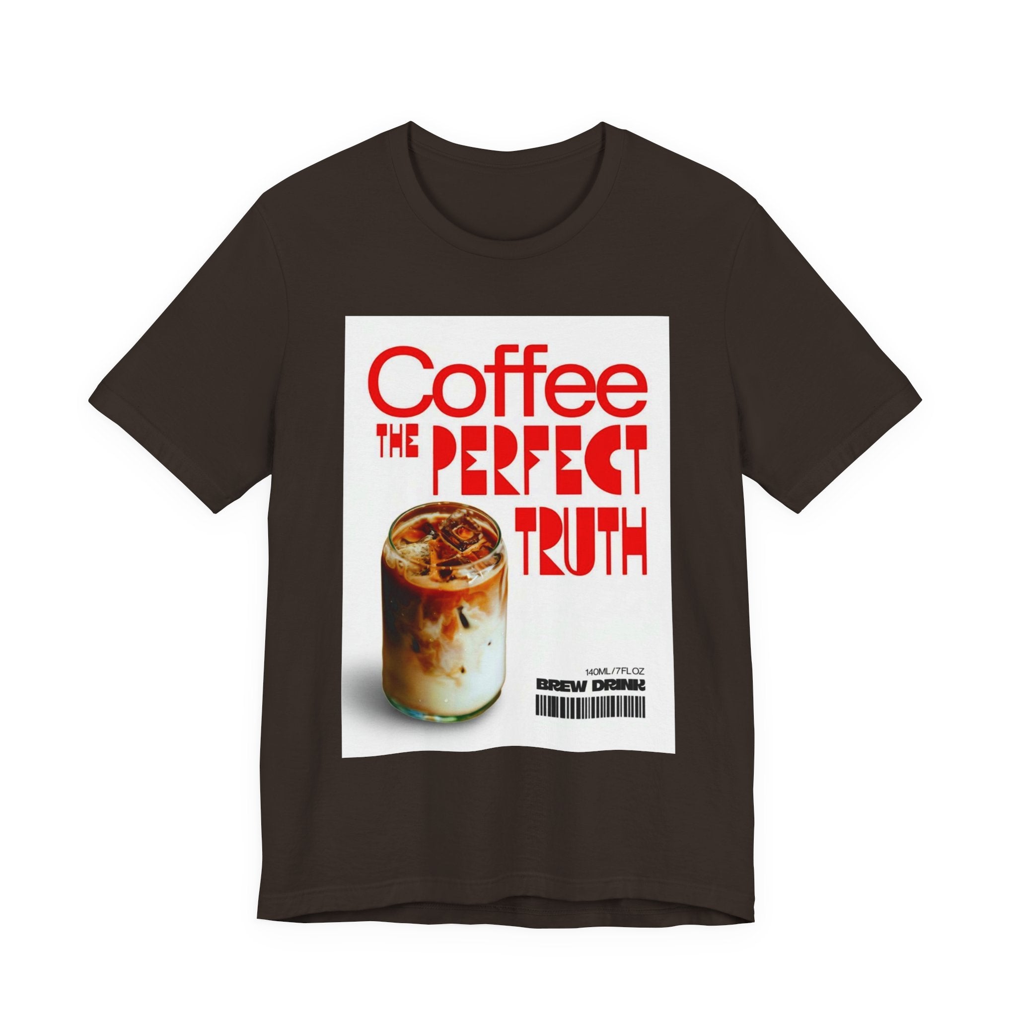 Coffee Lover Unisex Tee, The Perfect Truth, Casual Coffee Shirt, Gift for Coffee Lovers, Comfortable Everyday Wear