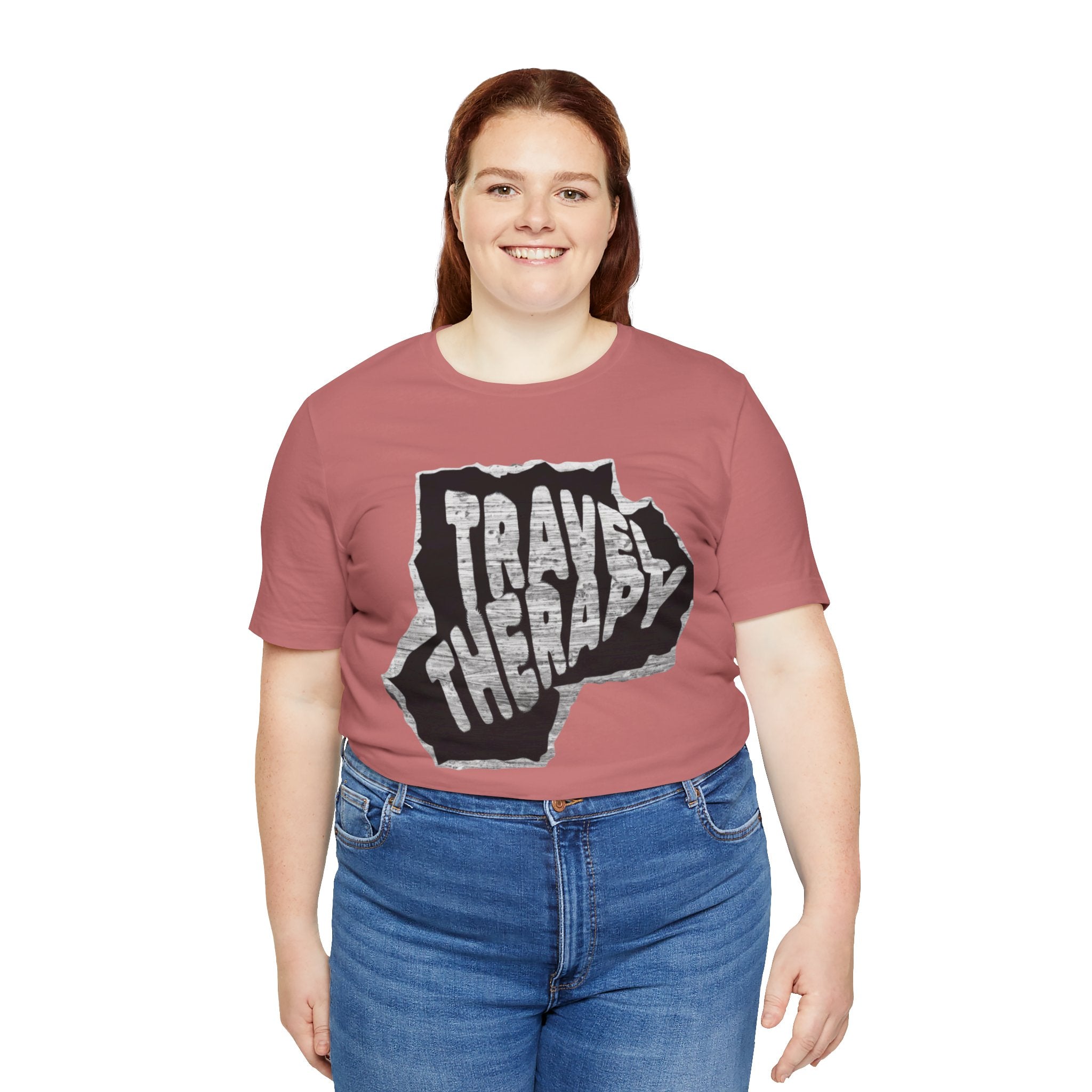 Travel Therapy Tee - Unisex Jersey Short Sleeve T-Shirt
