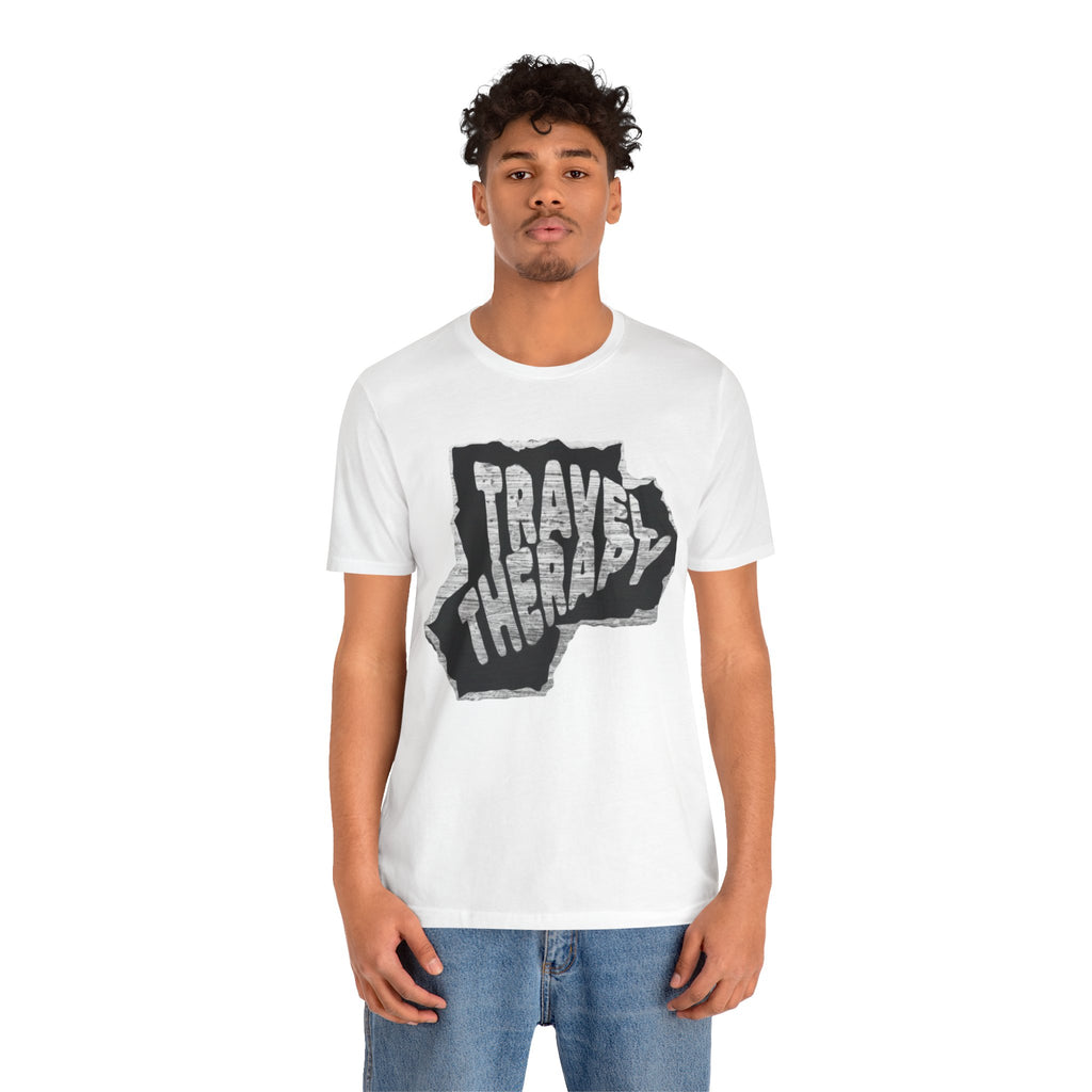 Travel Therapy Tee - Unisex Jersey Short Sleeve T-Shirt