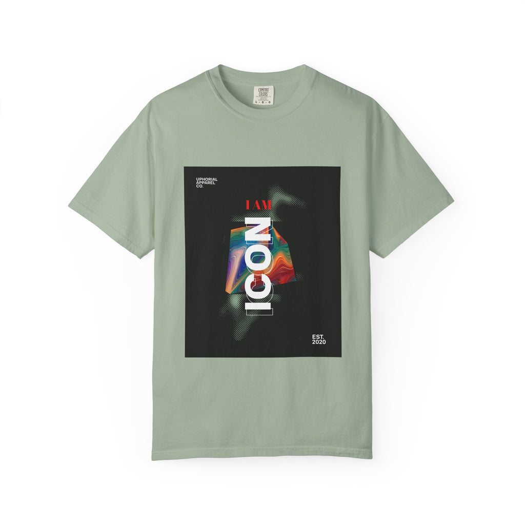 ICON 'I AM Icon' Modern Streetwear Graphic T-Shirt | Uphorial