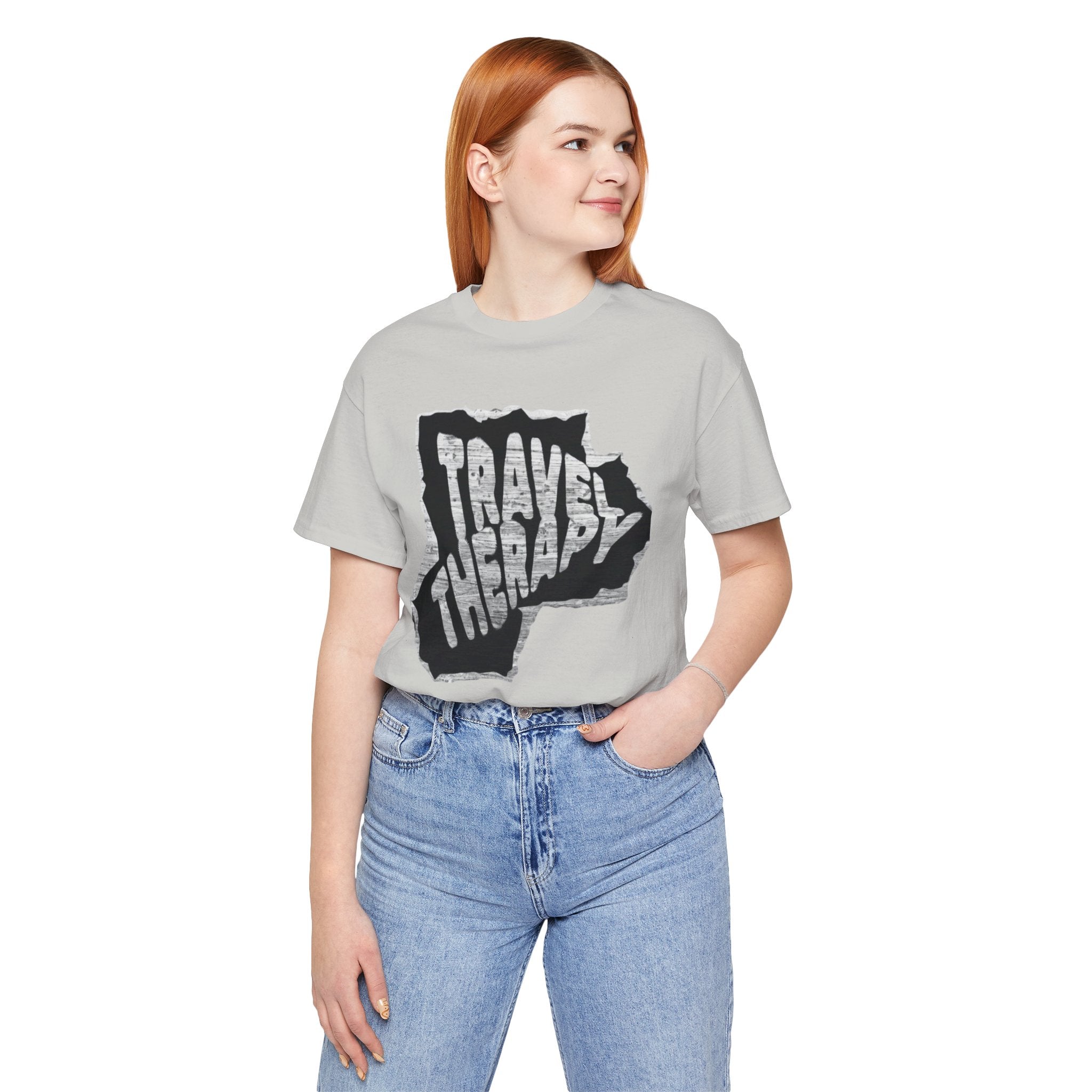 Travel Therapy Tee - Unisex Jersey Short Sleeve T-Shirt