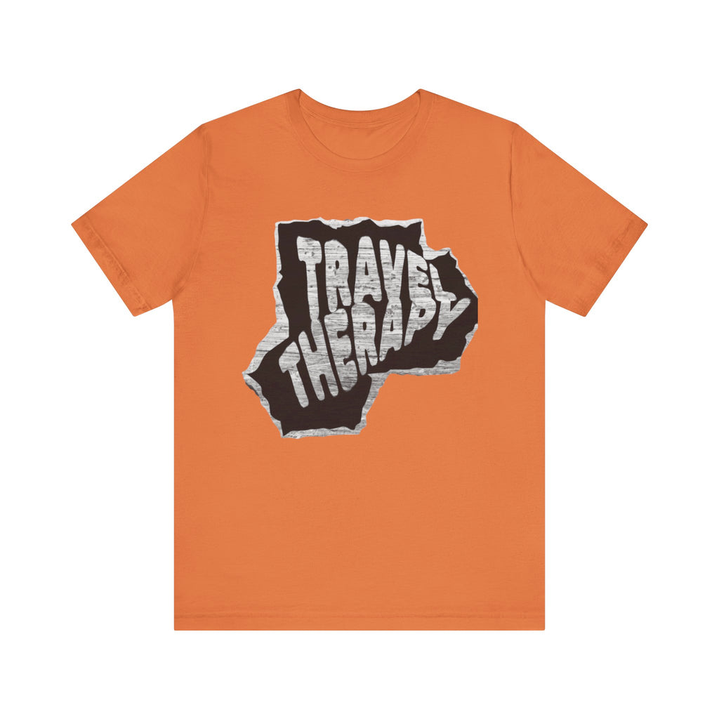 Travel Therapy Tee - Unisex Jersey Short Sleeve T-Shirt