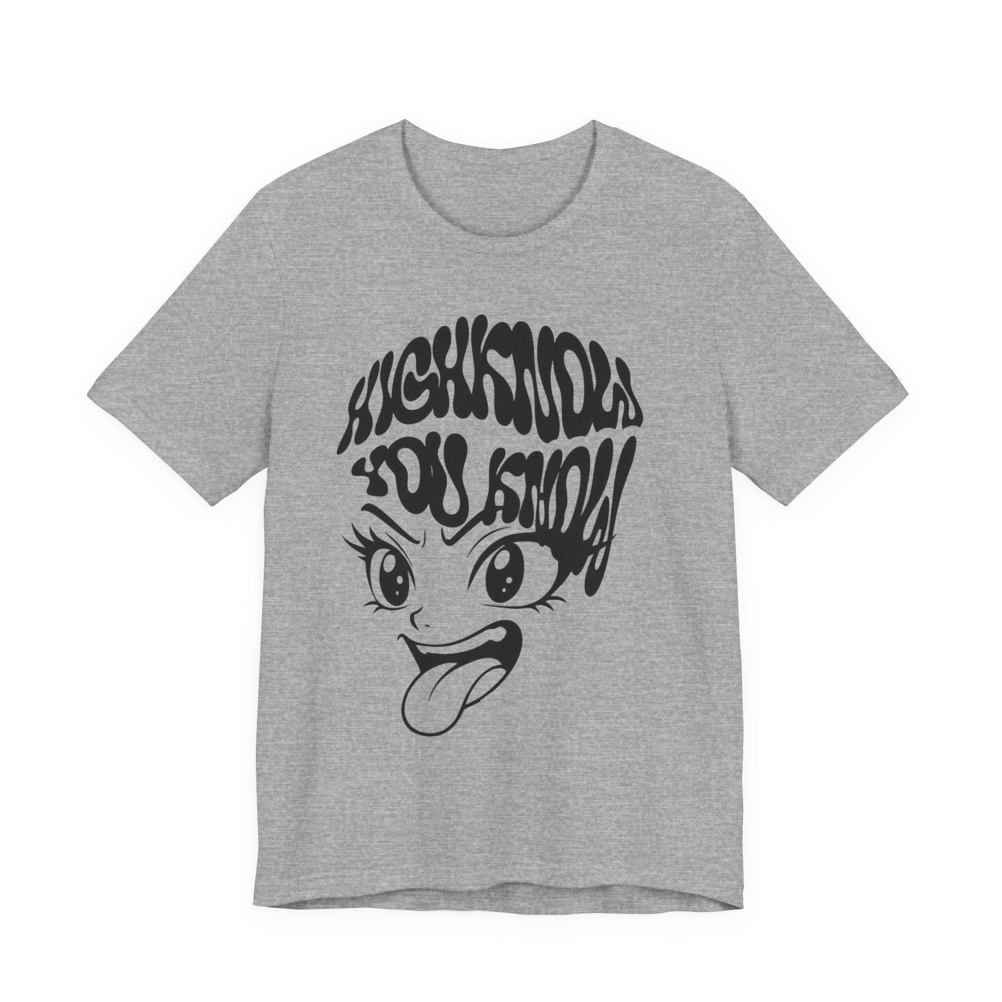 Whimsical Graphic Tee, Fun T-Shirt, Unique Unisex Shirt, Trendy Casual Wear, Statement Top, Gift for Friends