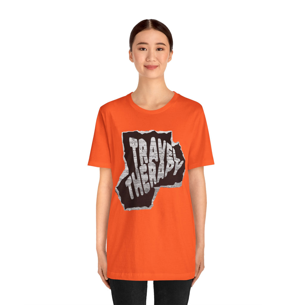 Travel Therapy Tee - Unisex Jersey Short Sleeve T-Shirt