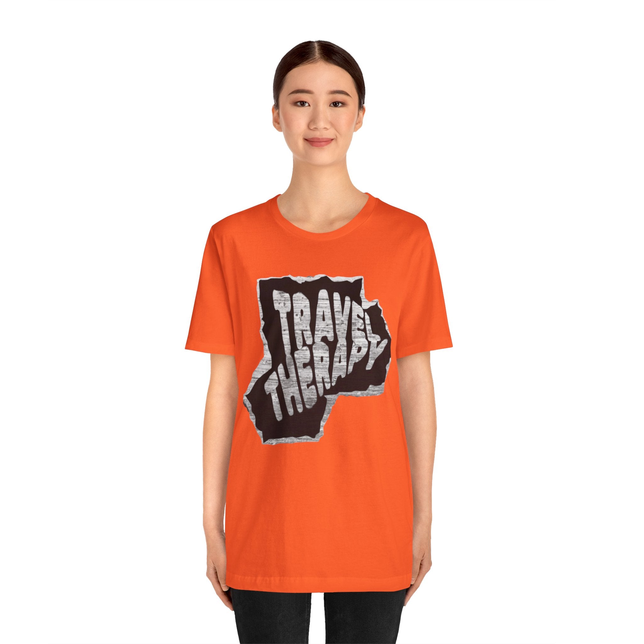 Travel Therapy Tee - Unisex Jersey Short Sleeve T-Shirt