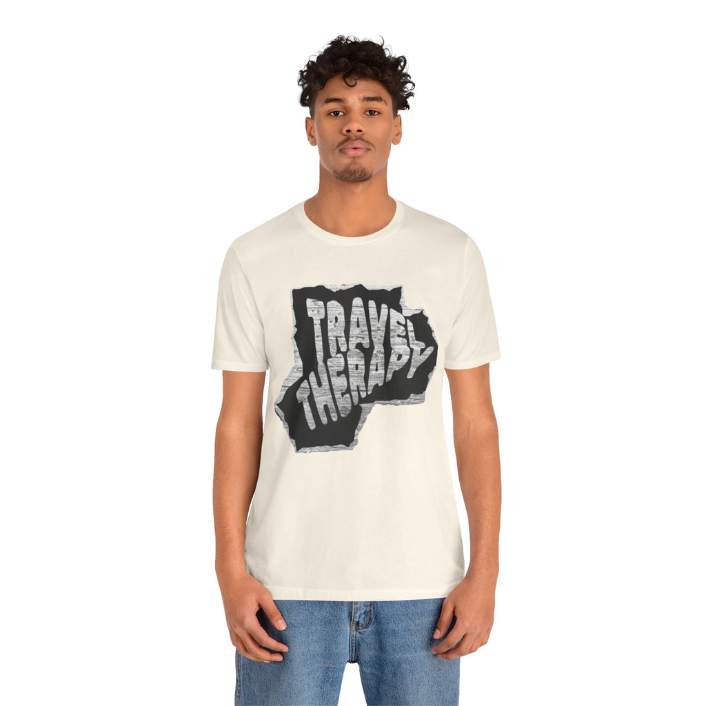 Travel Therapy Tee - Unisex Jersey Short Sleeve T-Shirt