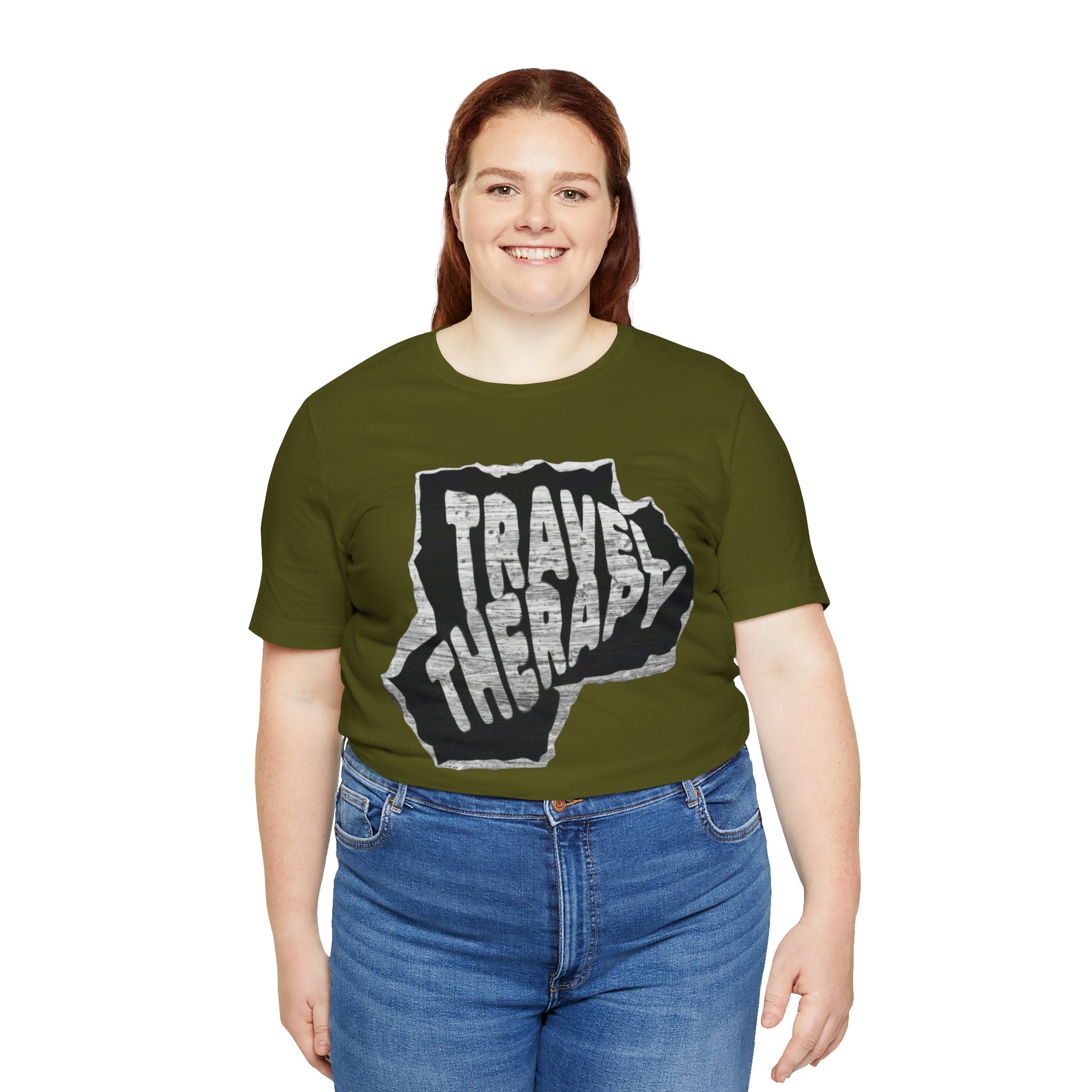 Travel Therapy Tee - Unisex Jersey Short Sleeve T-Shirt