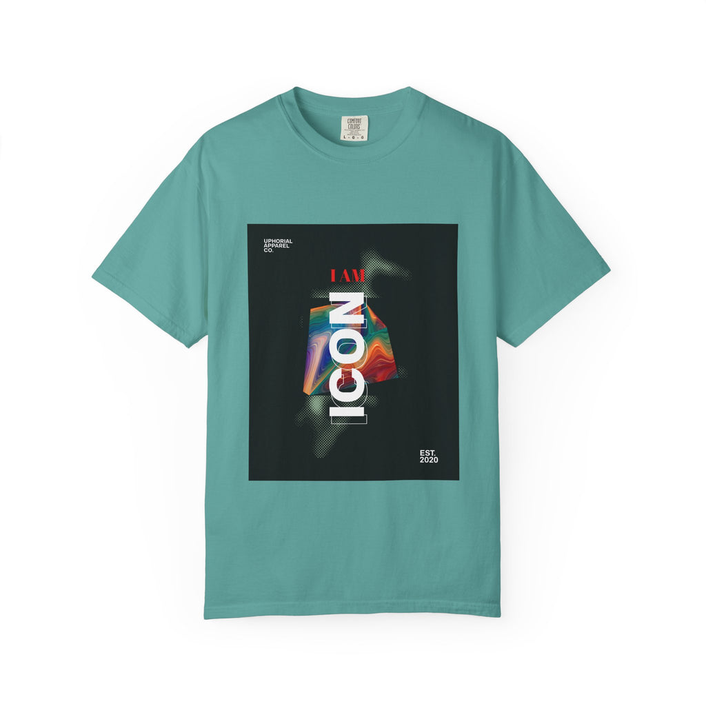 ICON 'I AM Icon' Modern Streetwear Graphic T-Shirt | Uphorial