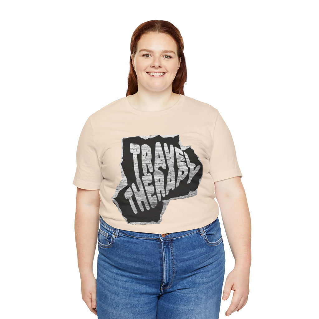Travel Therapy Tee - Unisex Jersey Short Sleeve T-Shirt