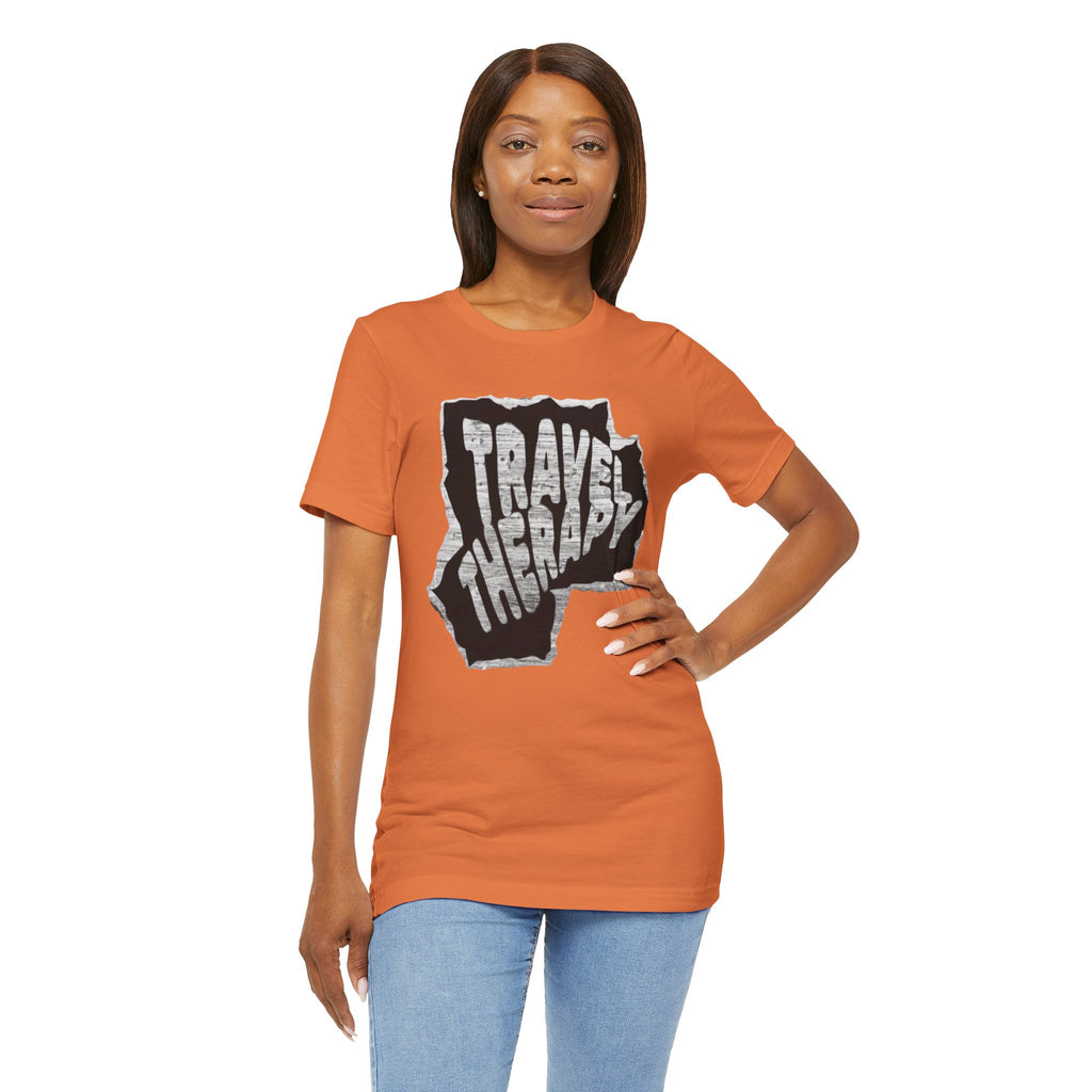 Travel Therapy Tee - Unisex Jersey Short Sleeve T-Shirt