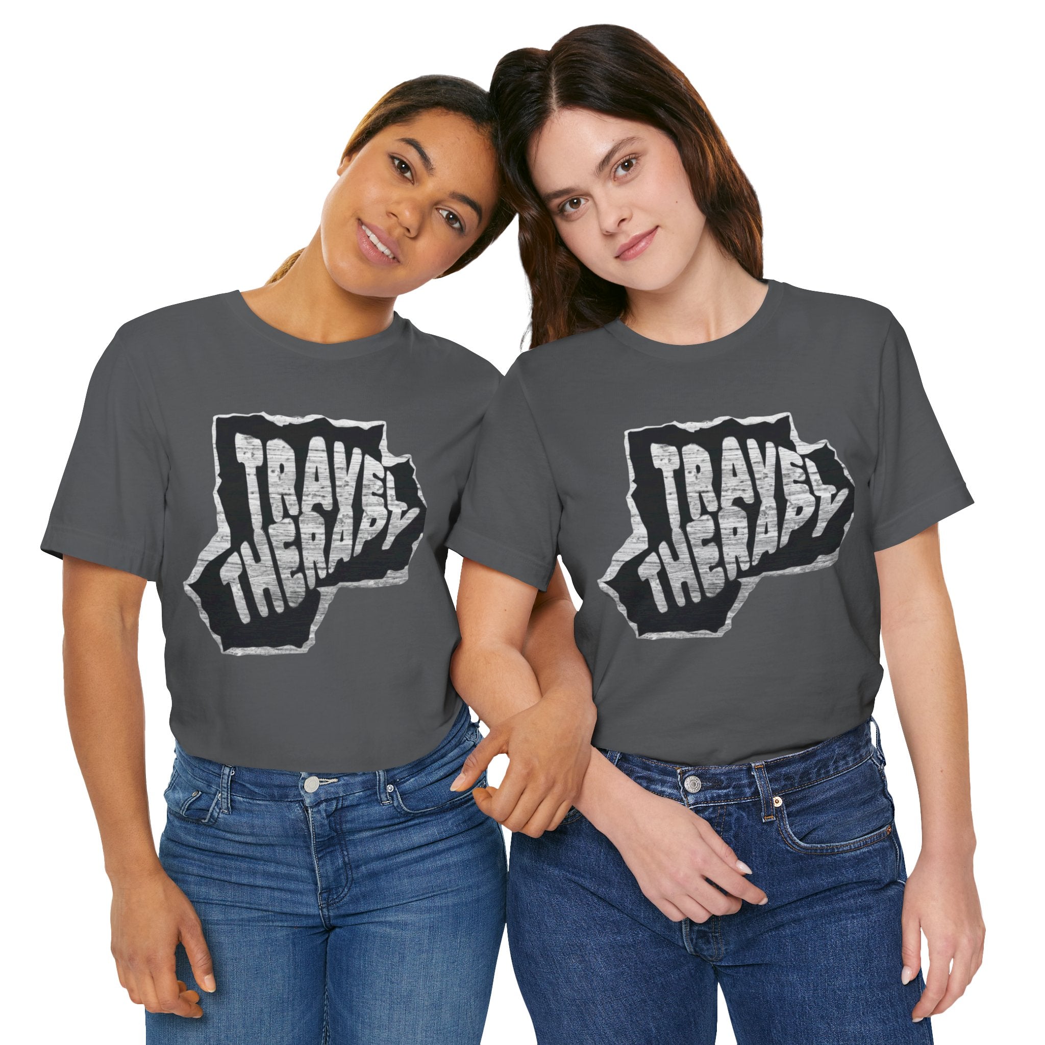 Travel Therapy Tee - Unisex Jersey Short Sleeve T-Shirt