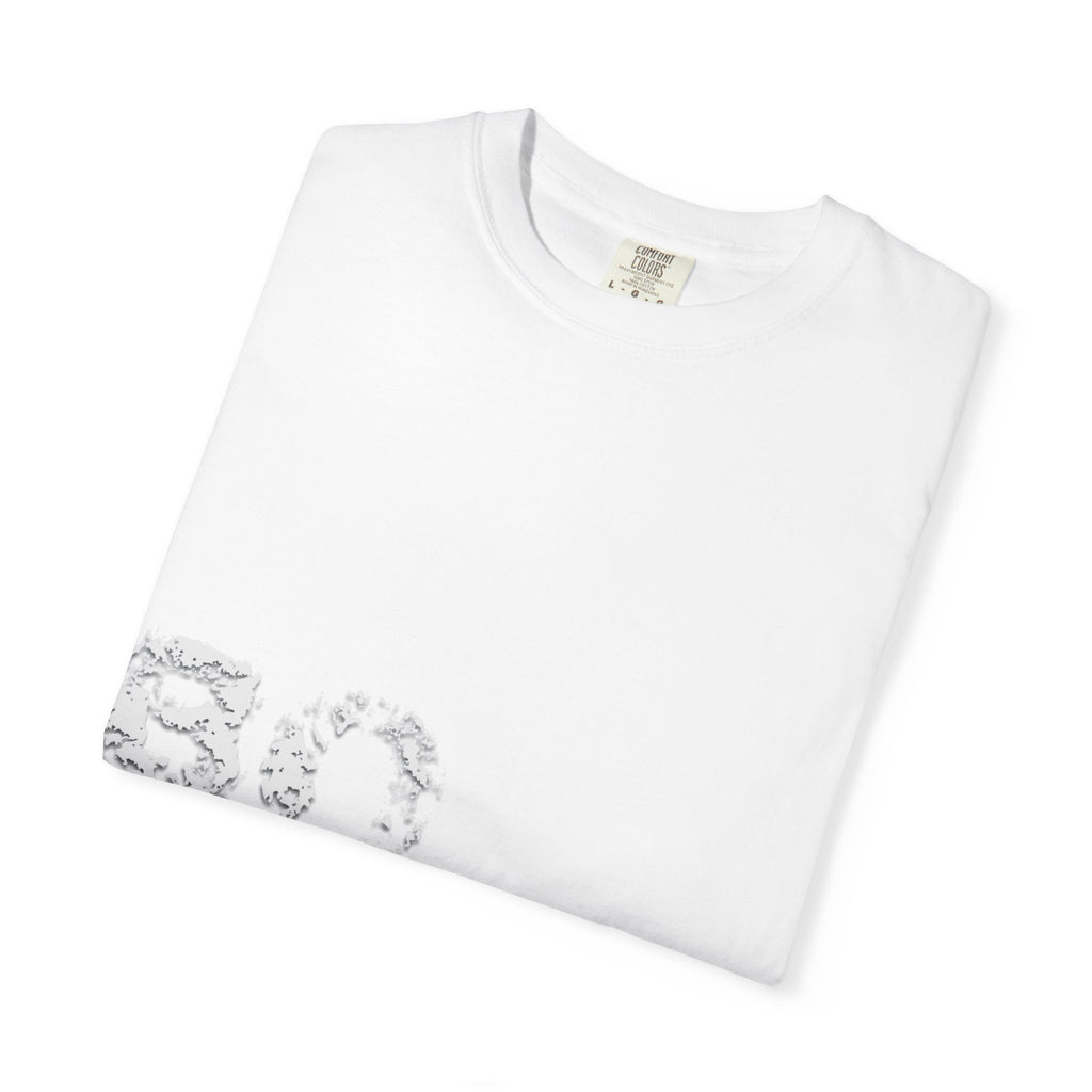 Abstract Floral 'Breathe' Tee — Minimal Graphic T-Shirt