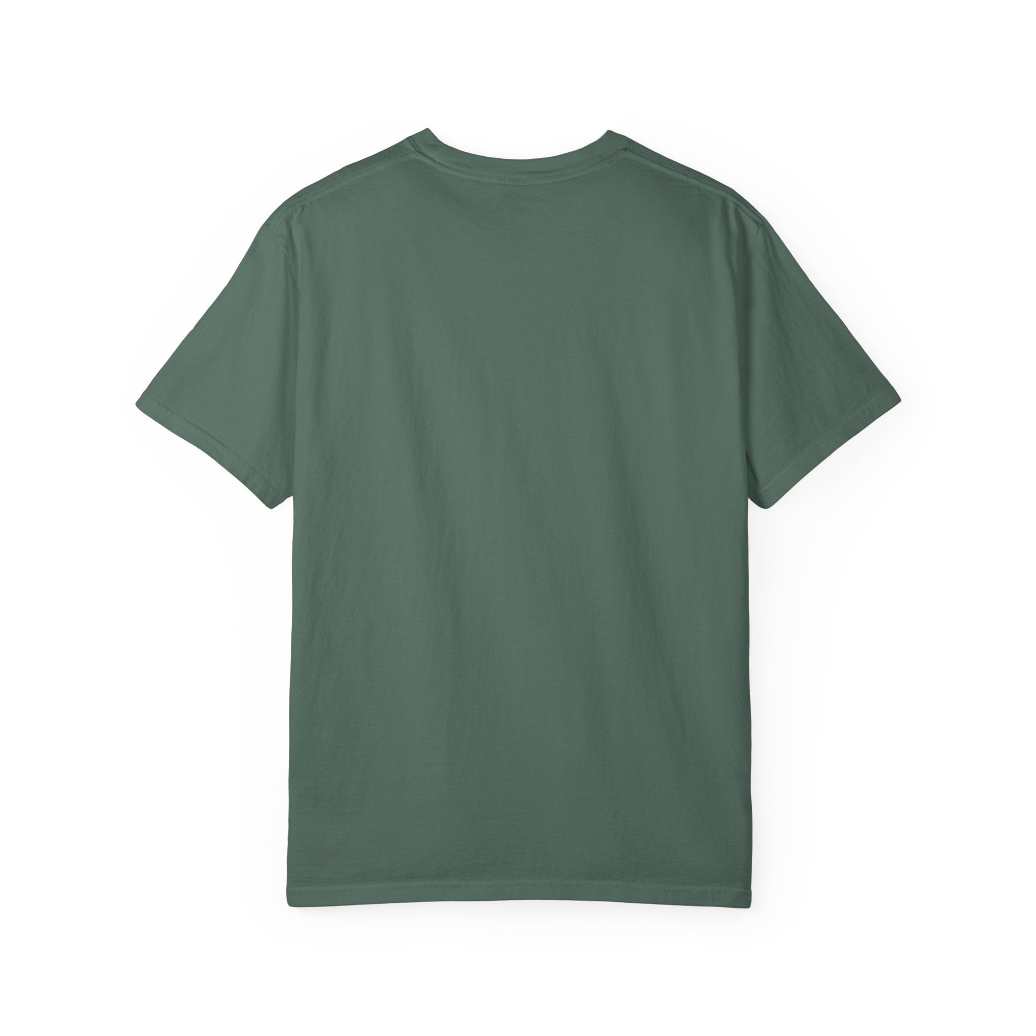 Vintage Botanical Tiger Graphic T-Shirt – "Into Wild" Garment-Dyed Tee
