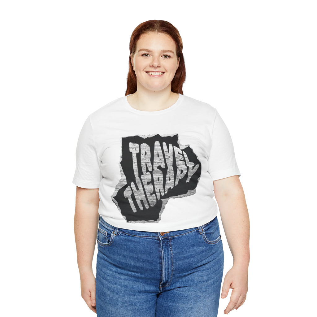 Travel Therapy Tee - Unisex Jersey Short Sleeve T-Shirt