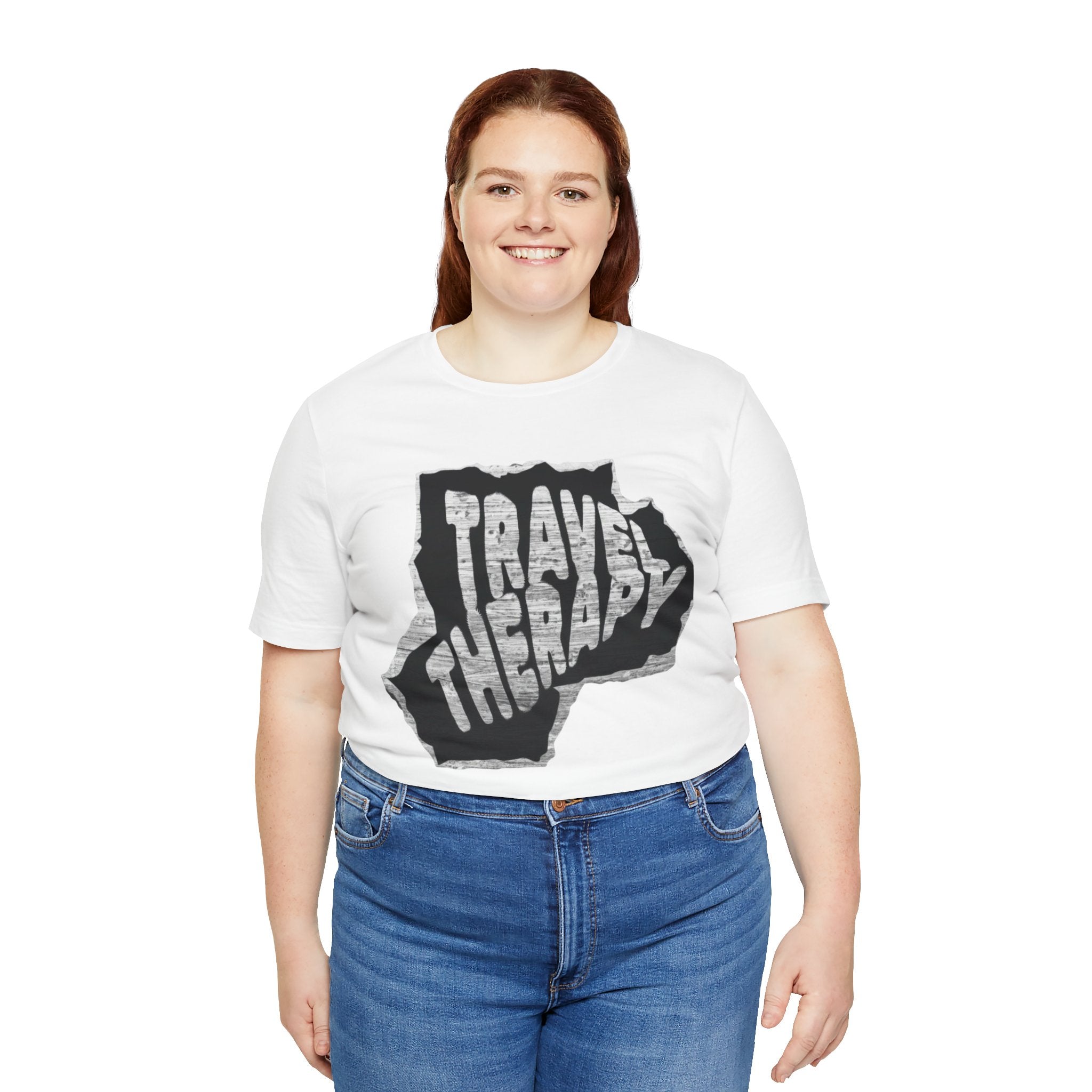 Travel Therapy Tee - Unisex Jersey Short Sleeve T-Shirt