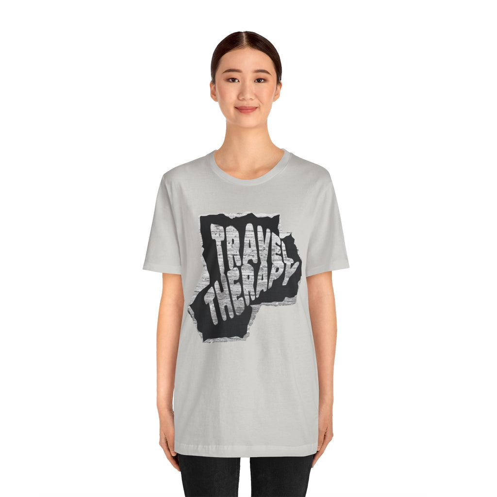 Travel Therapy Tee - Unisex Jersey Short Sleeve T-Shirt