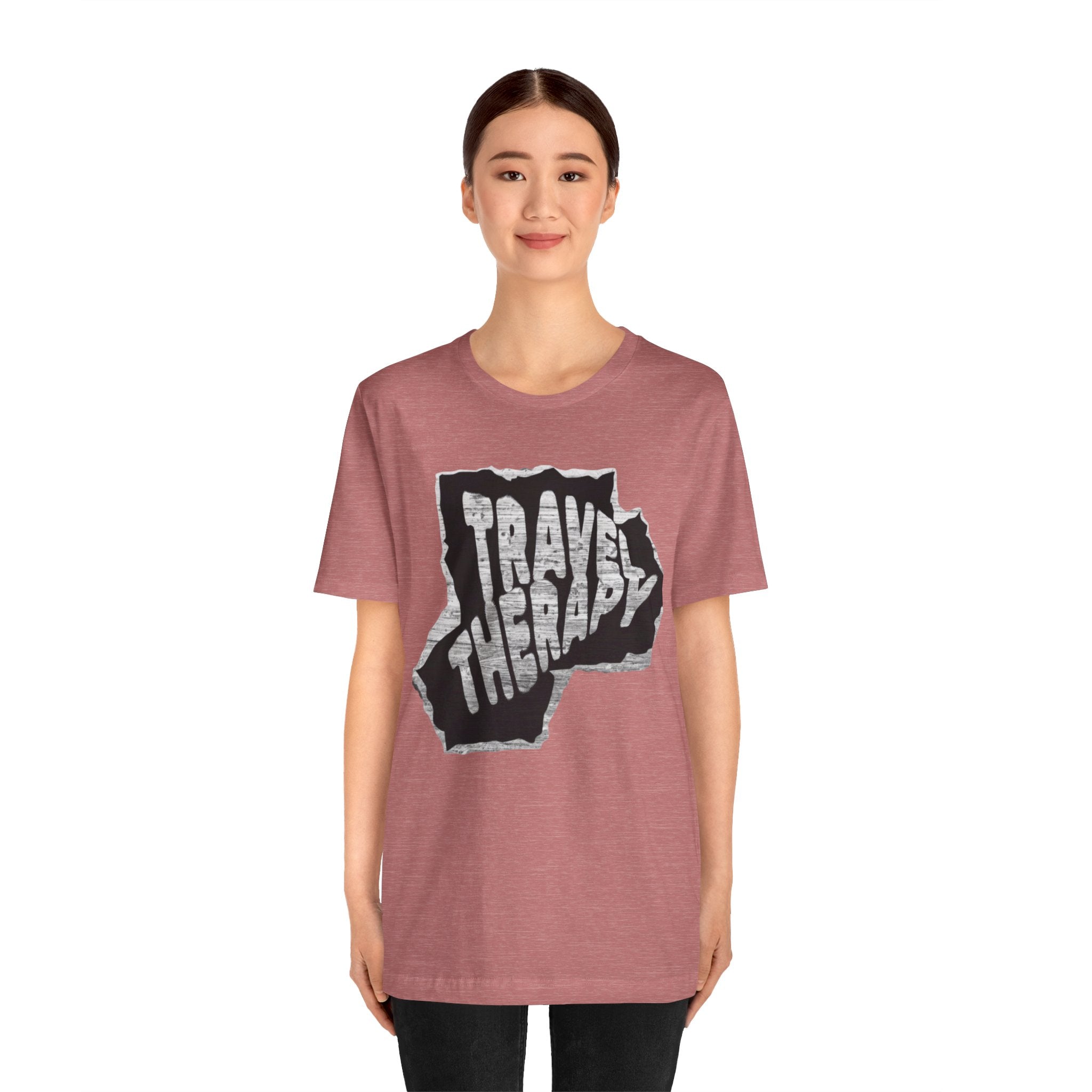 Travel Therapy Tee - Unisex Jersey Short Sleeve T-Shirt