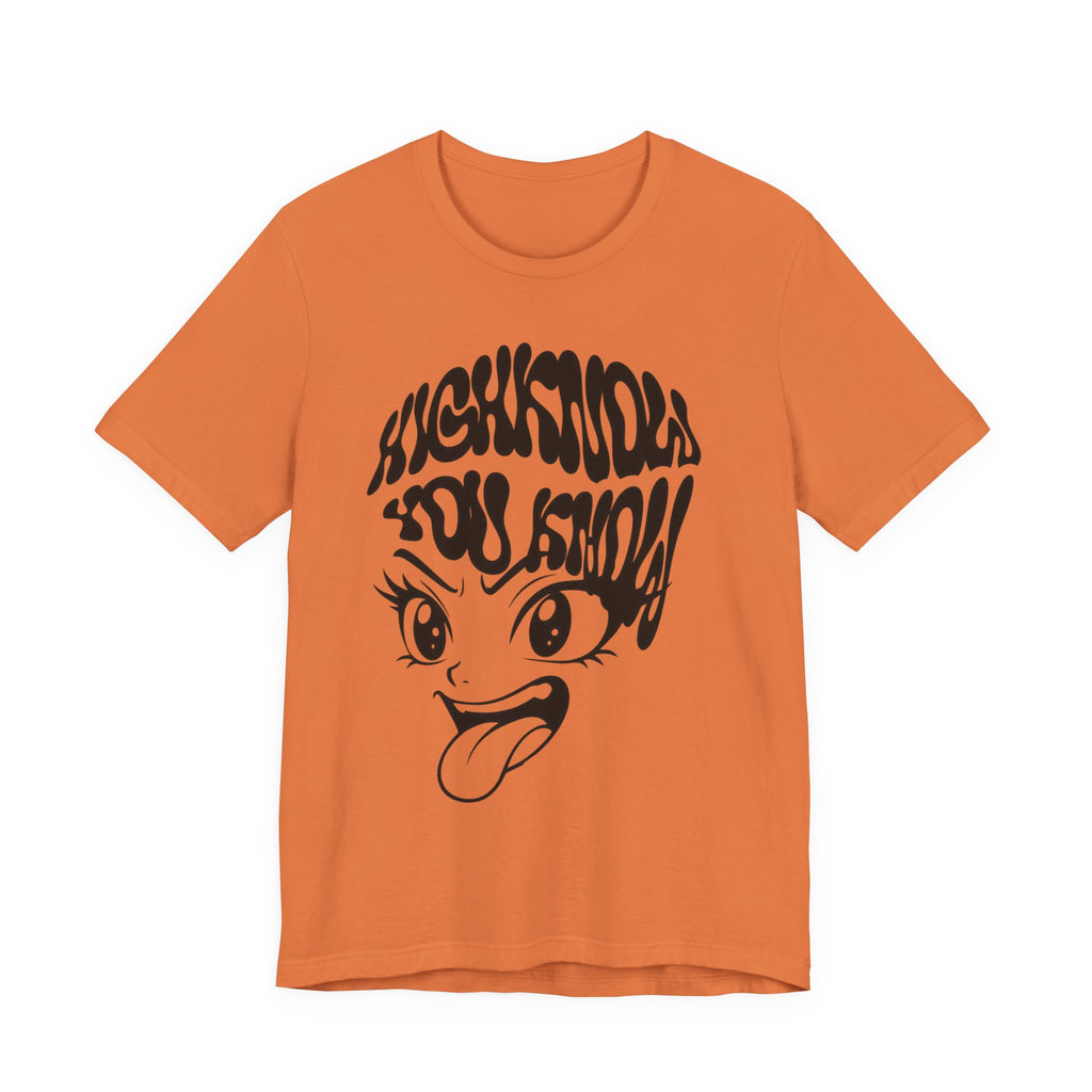 Whimsical Graphic Tee, Fun T-Shirt, Unique Unisex Shirt, Trendy Casual Wear, Statement Top, Gift for Friends