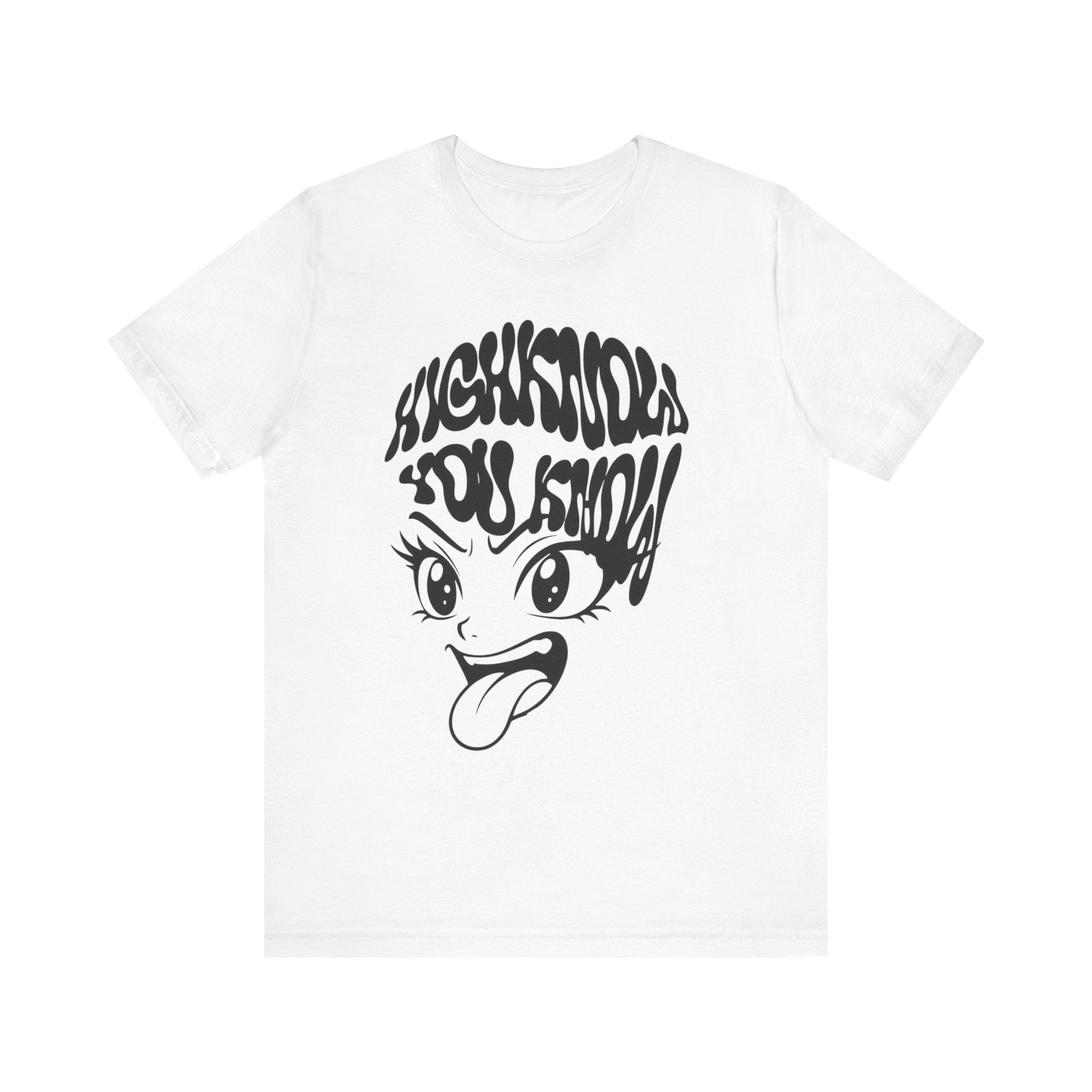 Whimsical Graphic Tee, Fun T-Shirt, Unique Unisex Shirt, Trendy Casual Wear, Statement Top, Gift for Friends