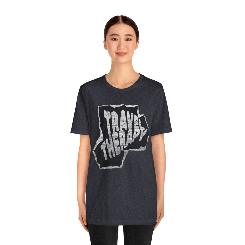 Travel Therapy Tee - Unisex Jersey Short Sleeve T-Shirt