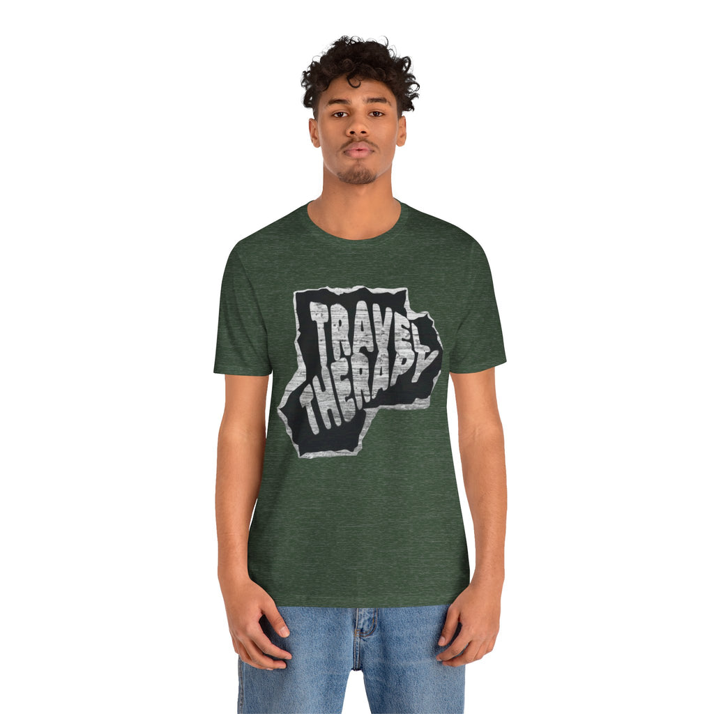Travel Therapy Tee - Unisex Jersey Short Sleeve T-Shirt