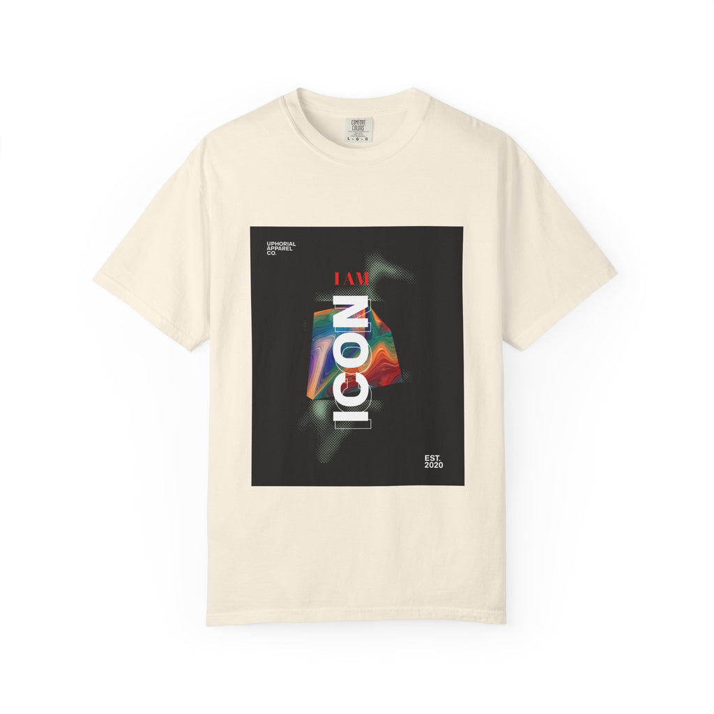 ICON 'I AM Icon' Modern Streetwear Graphic T-Shirt | Uphorial