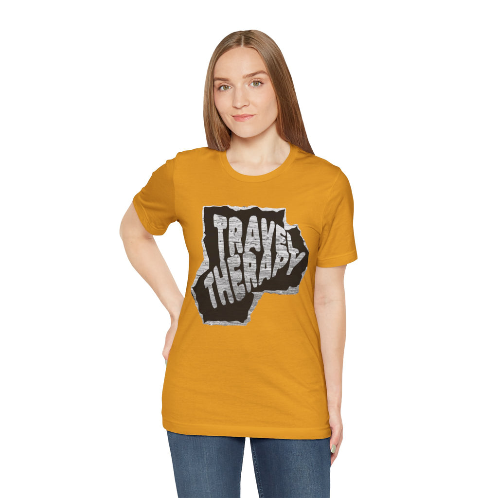 Travel Therapy Tee - Unisex Jersey Short Sleeve T-Shirt
