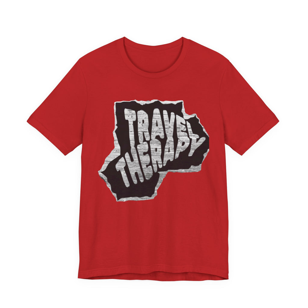Travel Therapy Tee - Unisex Jersey Short Sleeve T-Shirt